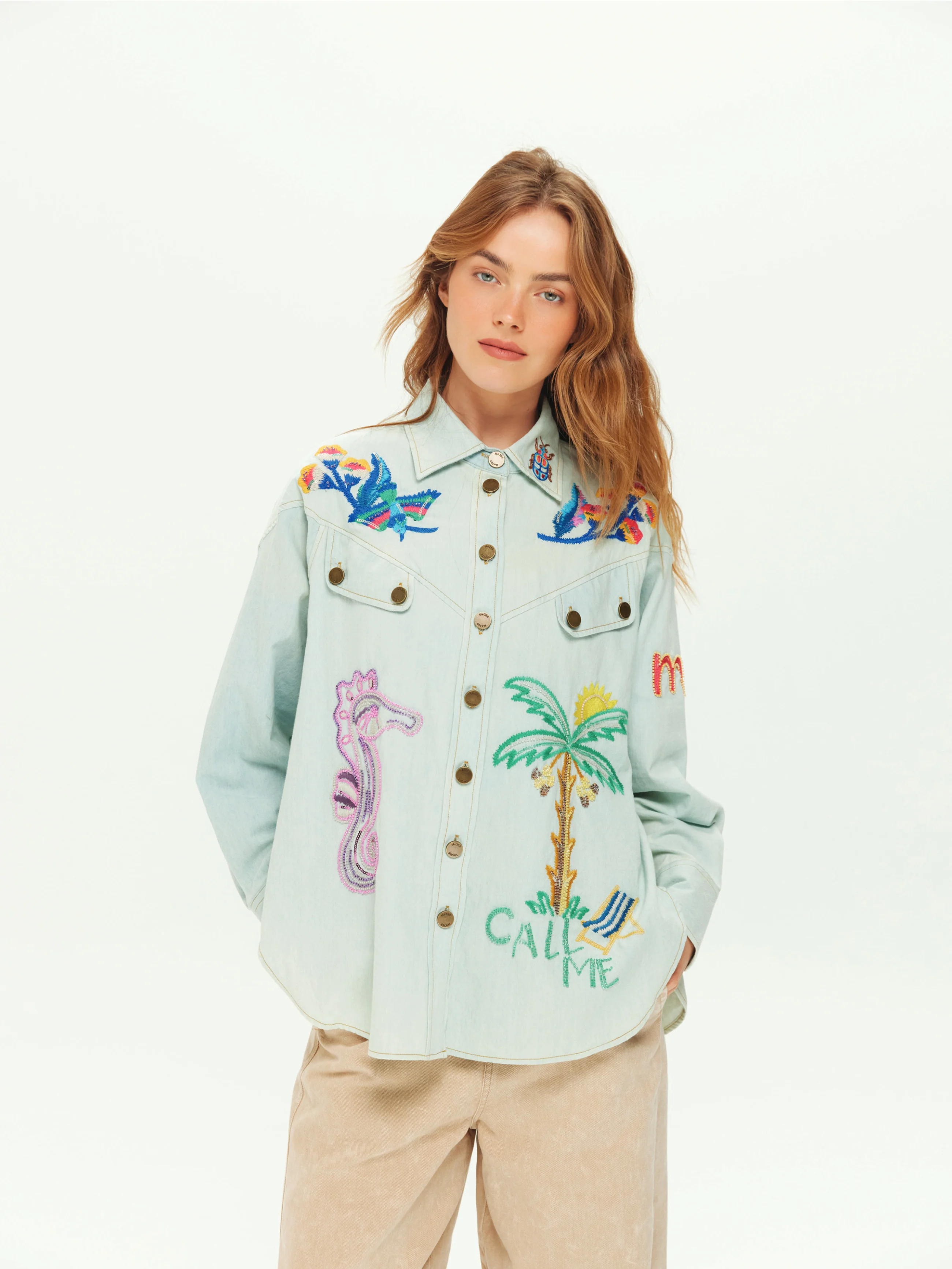 Adelyn Oversized Embroidery