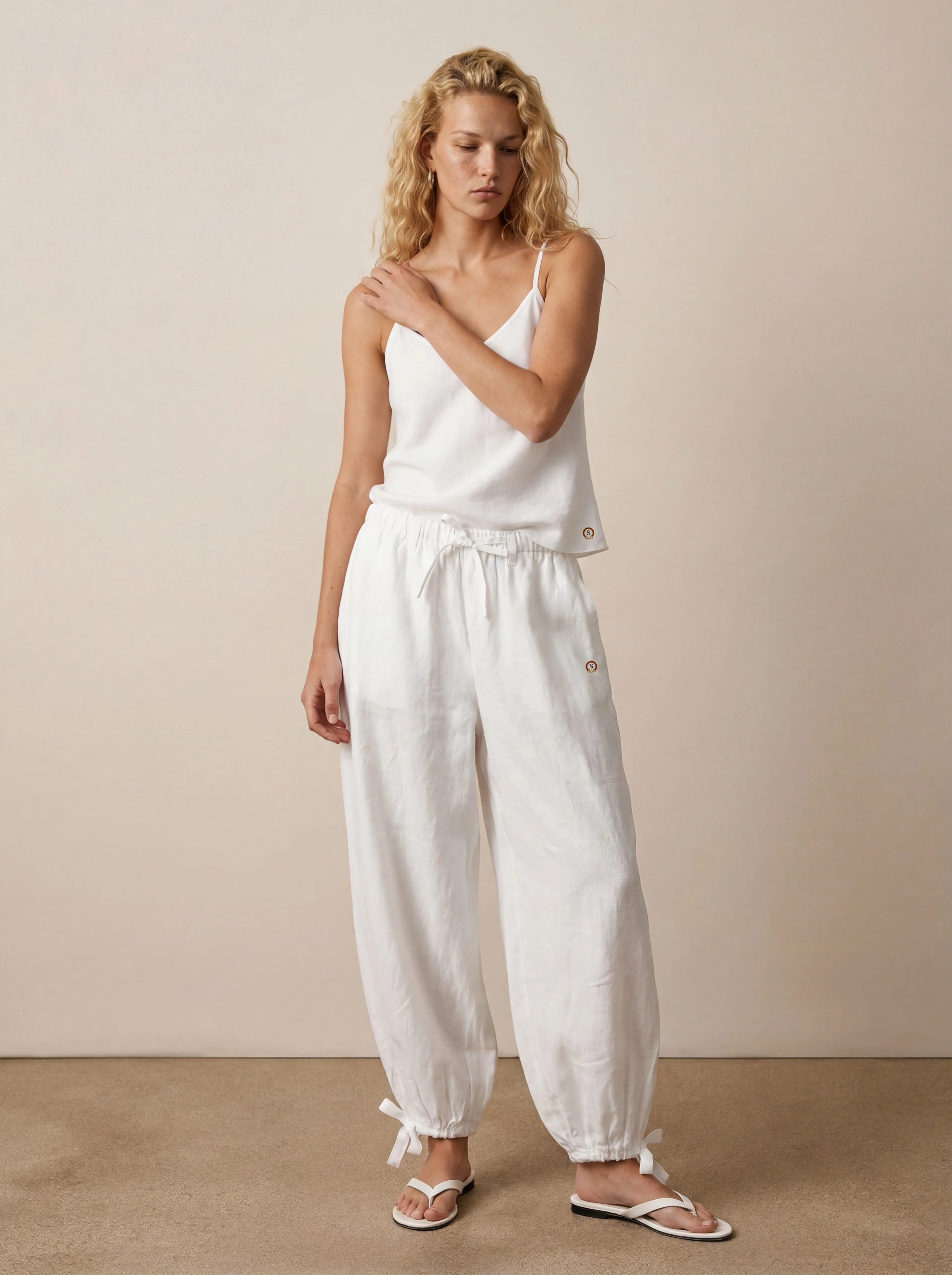 Aladdin linen pants - Image 3