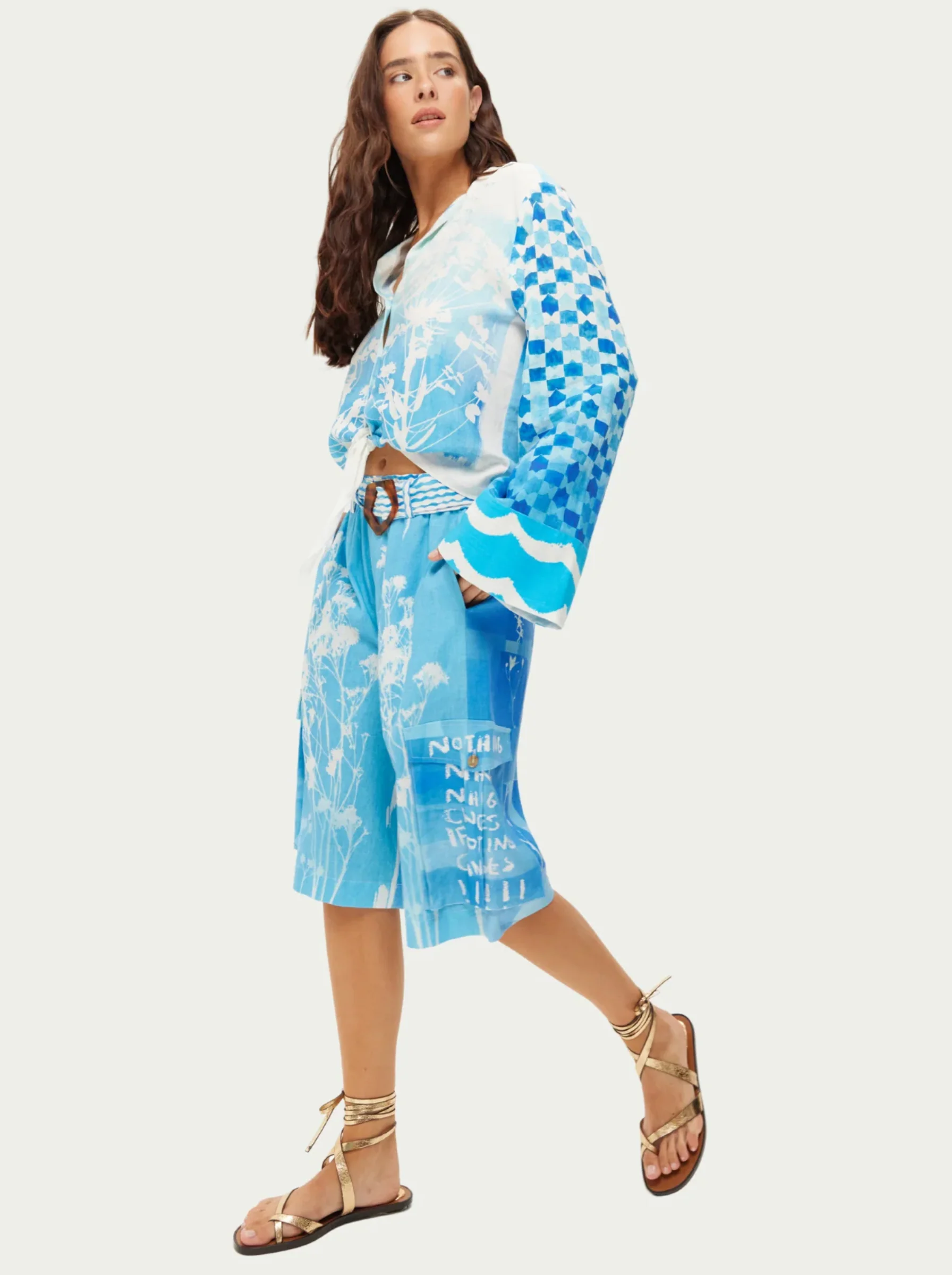 Ayla Tie Front Shirt - Image 5