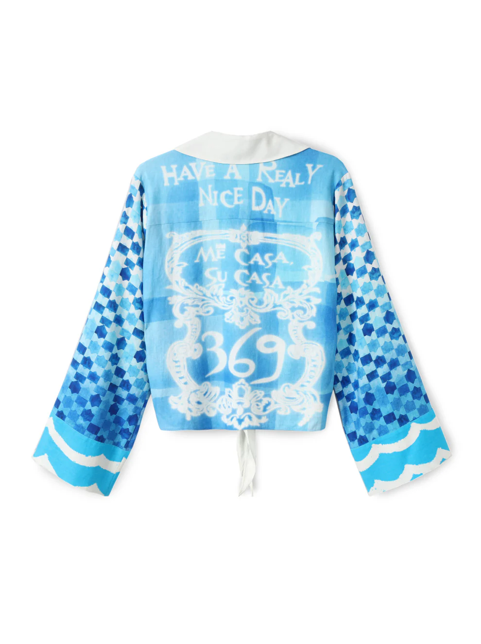 Ayla Tie Front Shirt - Image 6