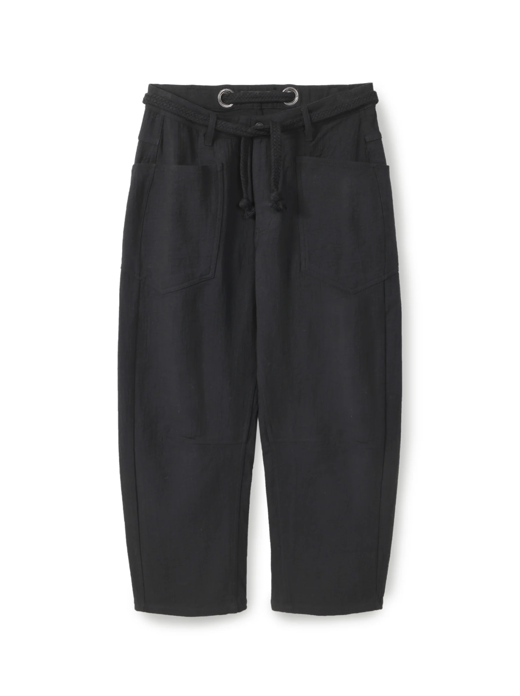 Barrel pants with drawstring belt - Image 5