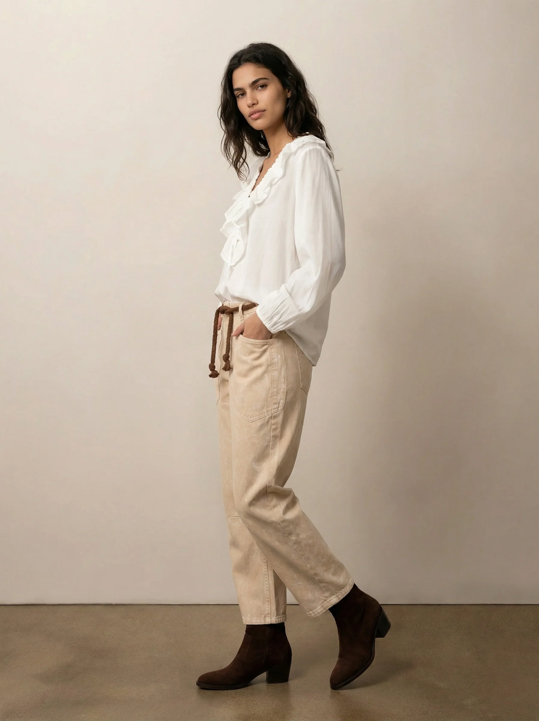 Boho voile shirt - Image 4