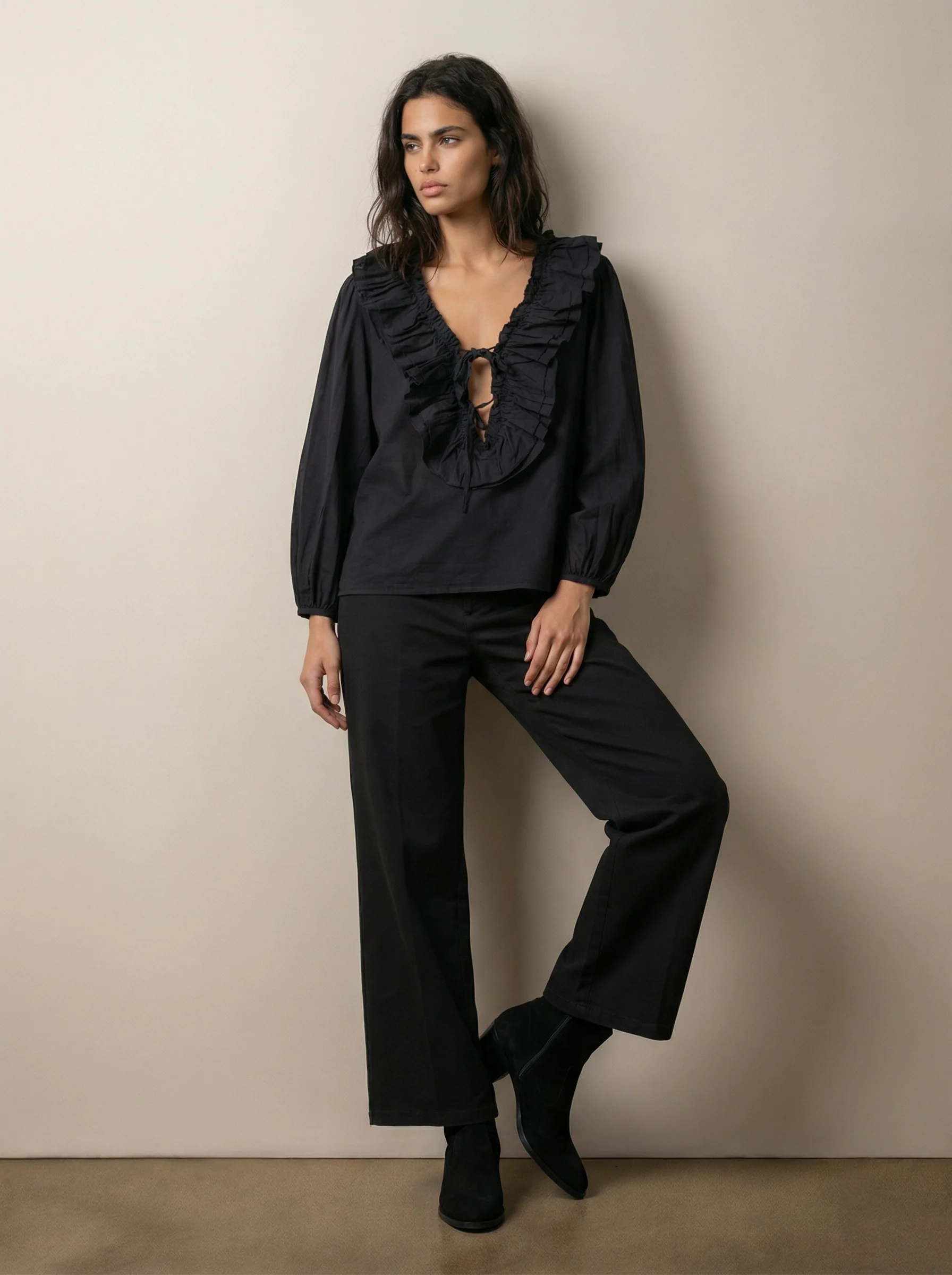 Boho voile shirt - Image 3