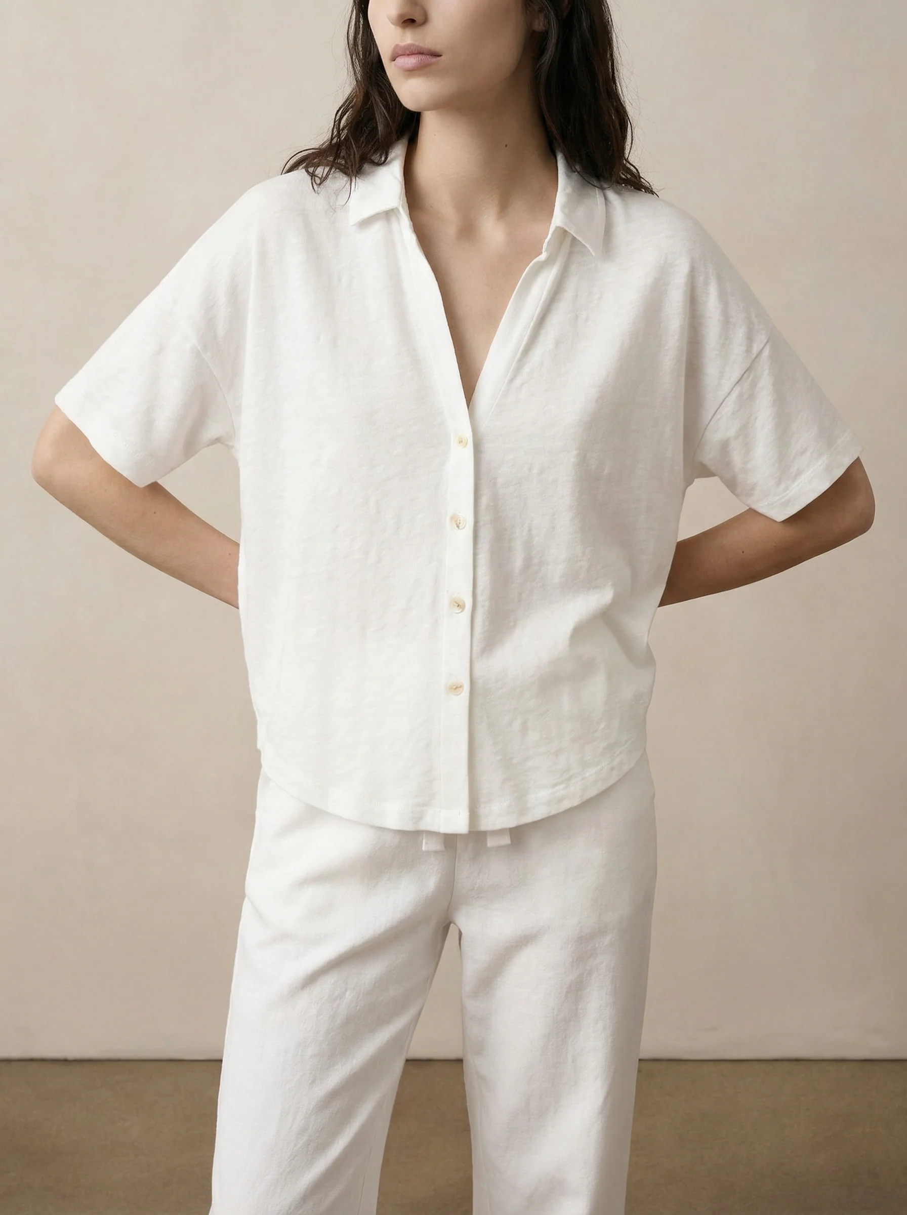 Button-down T-shirt - Image 2
