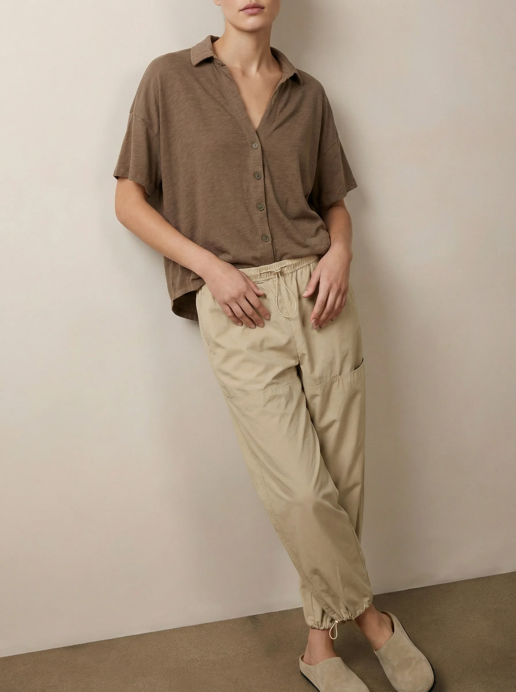 Button-down T-shirt - Image 3