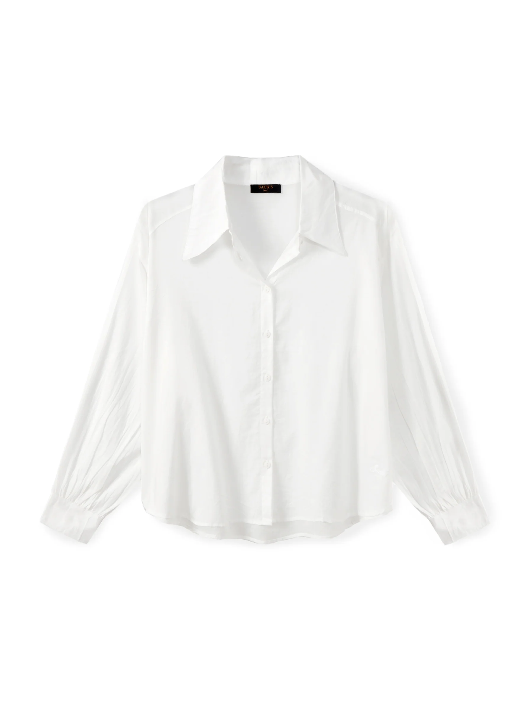 Buttoned voile shirt - Image 4