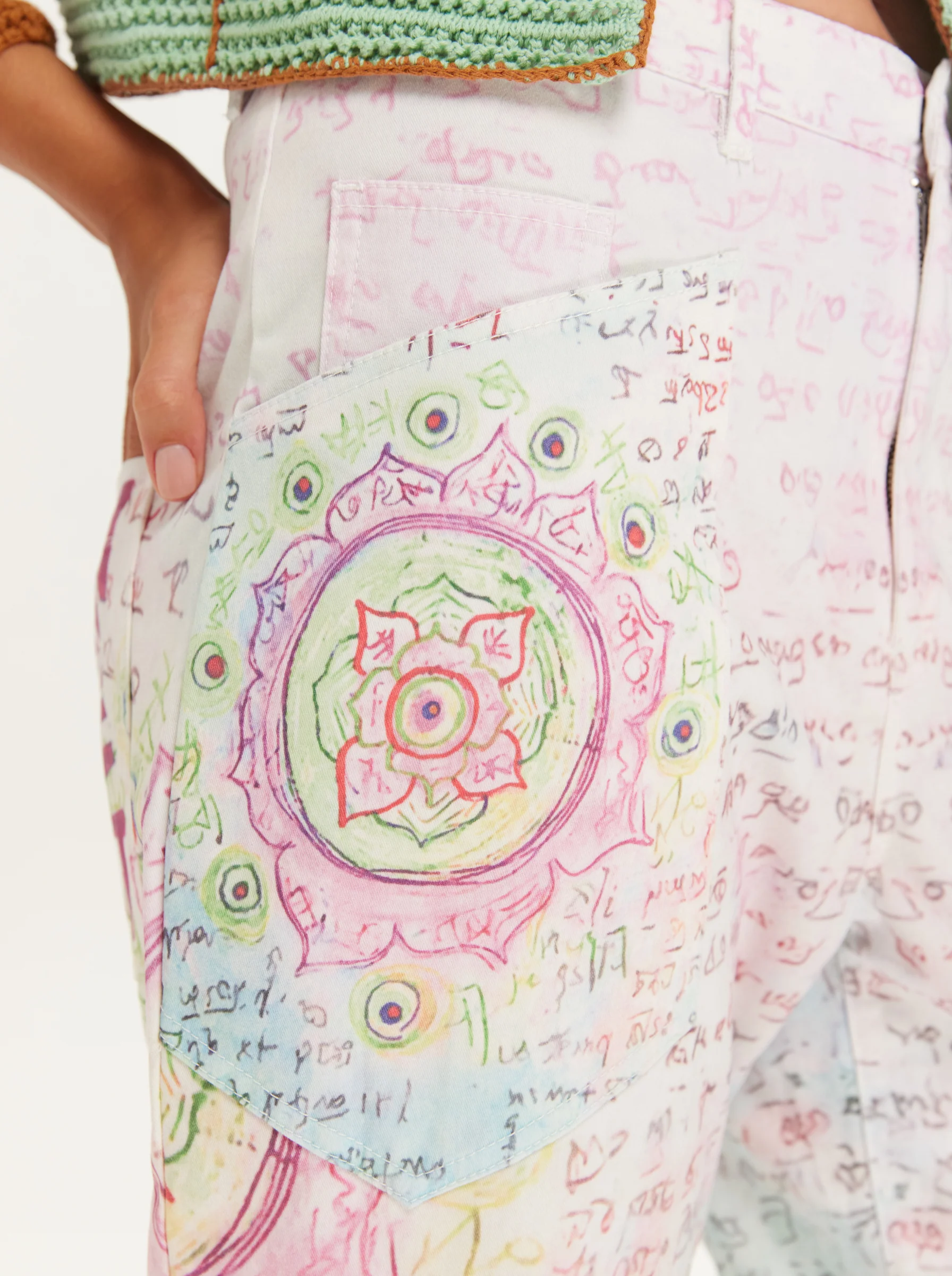 Cala Cotton Barrel Pants - Image 6