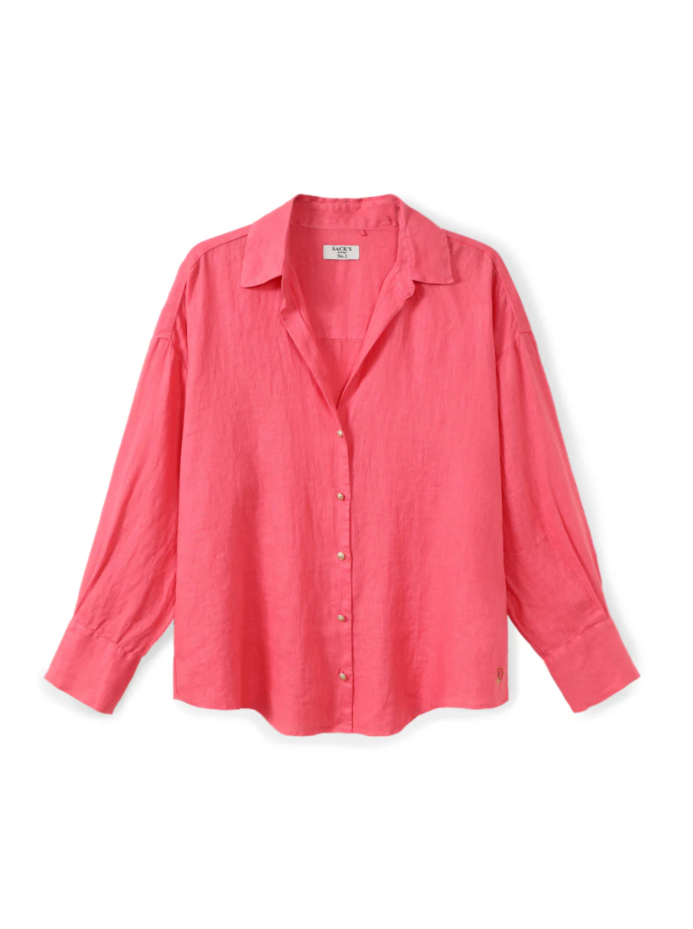 Classic button-down linen shirt - Image 5