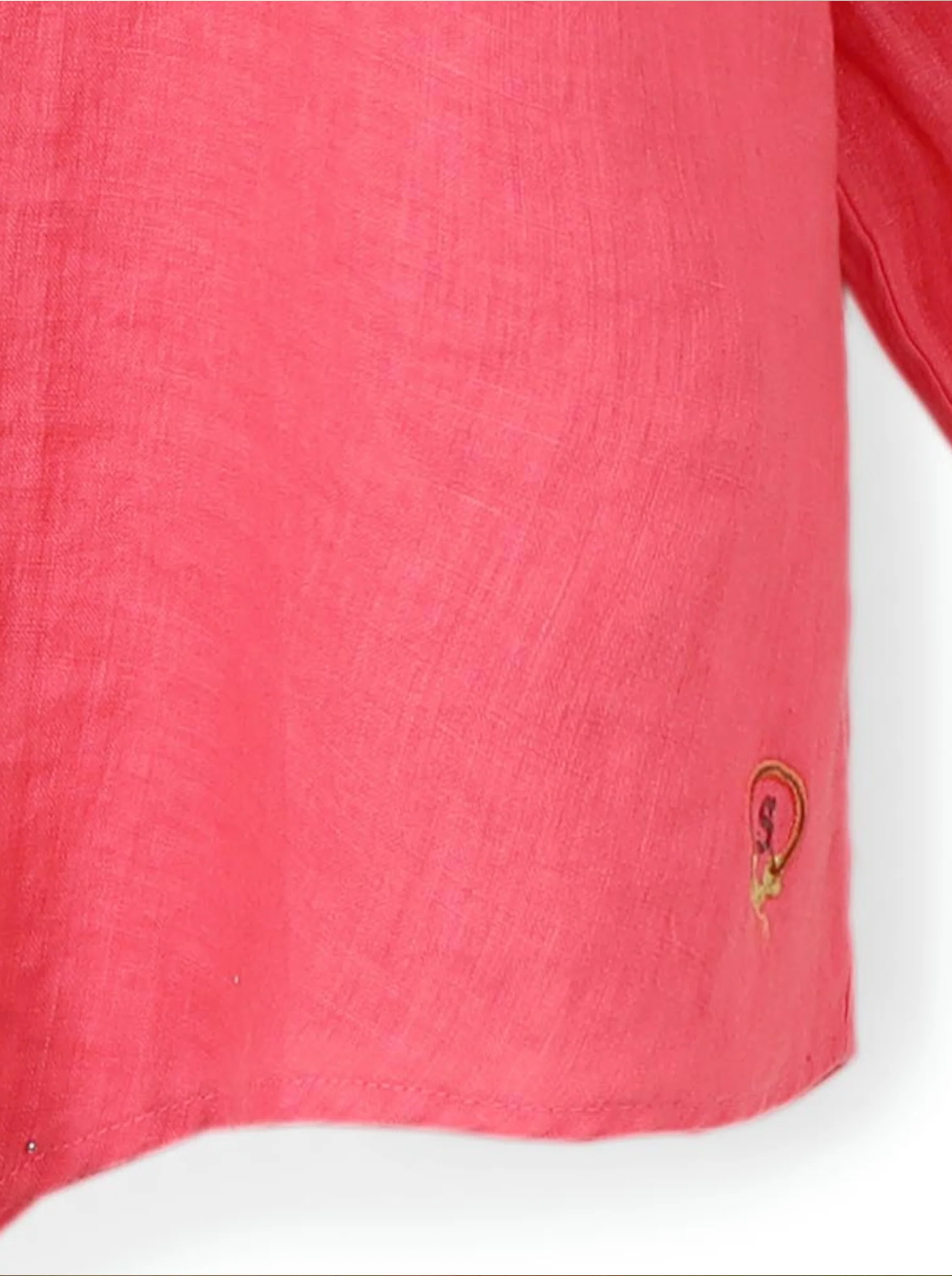 Classic button-down linen shirt - Image 4