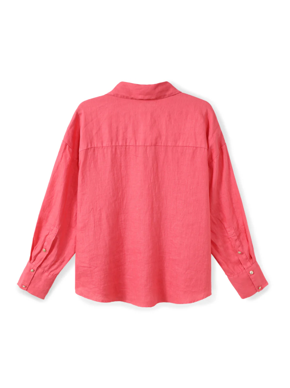 Classic button-down linen shirt - Image 6