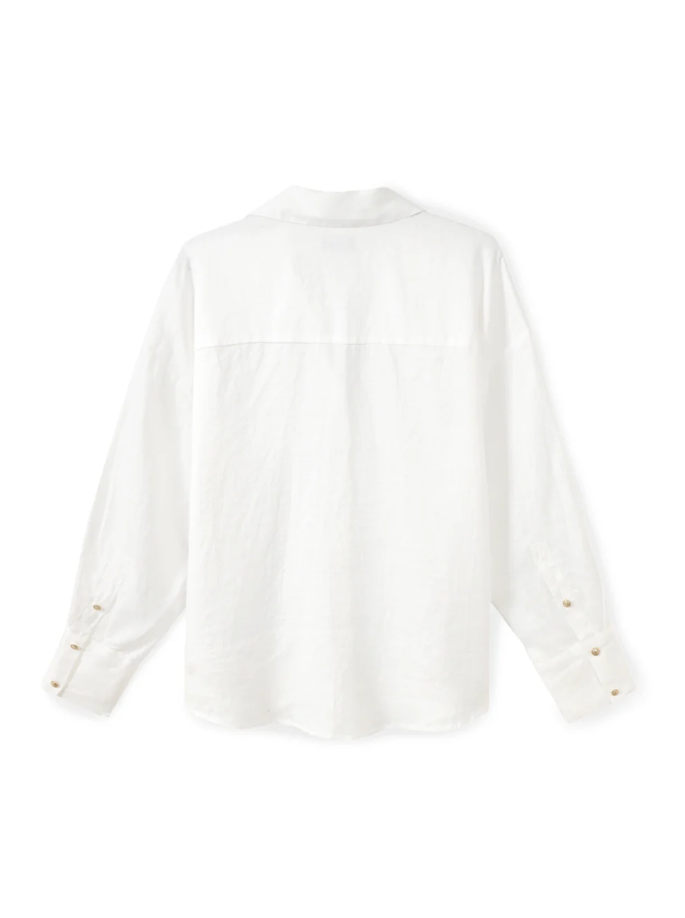 Classic button-down linen shirt - Image 6