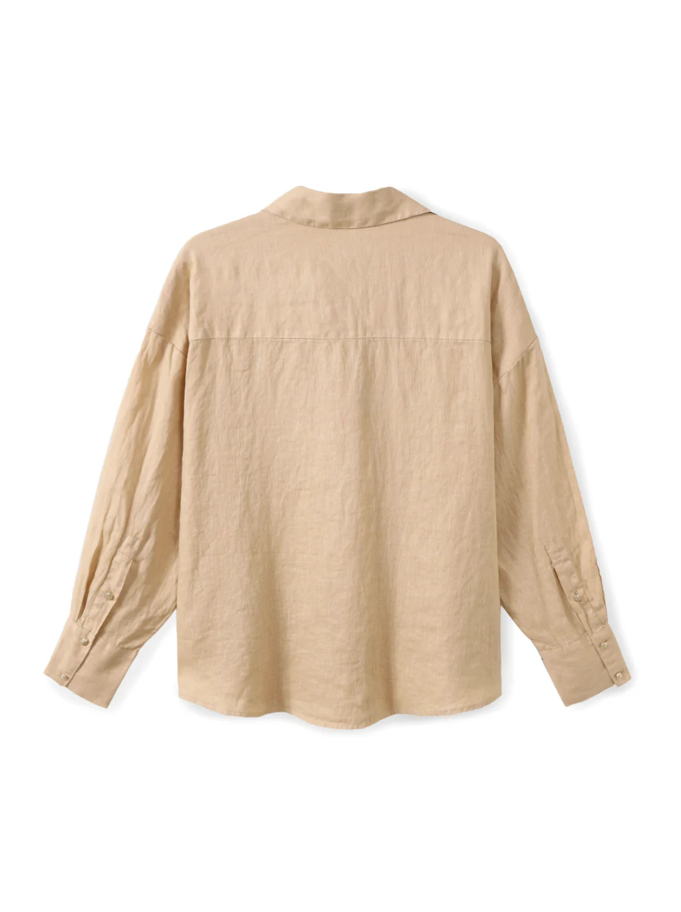 Classic button-down linen shirt - Image 5