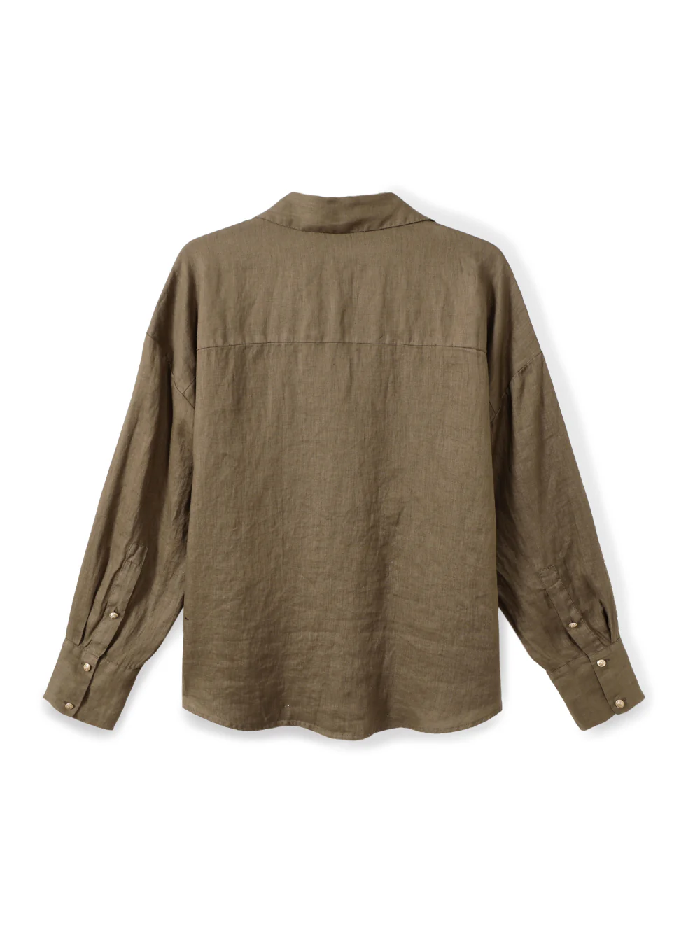 Classic button-down linen shirt - Image 5
