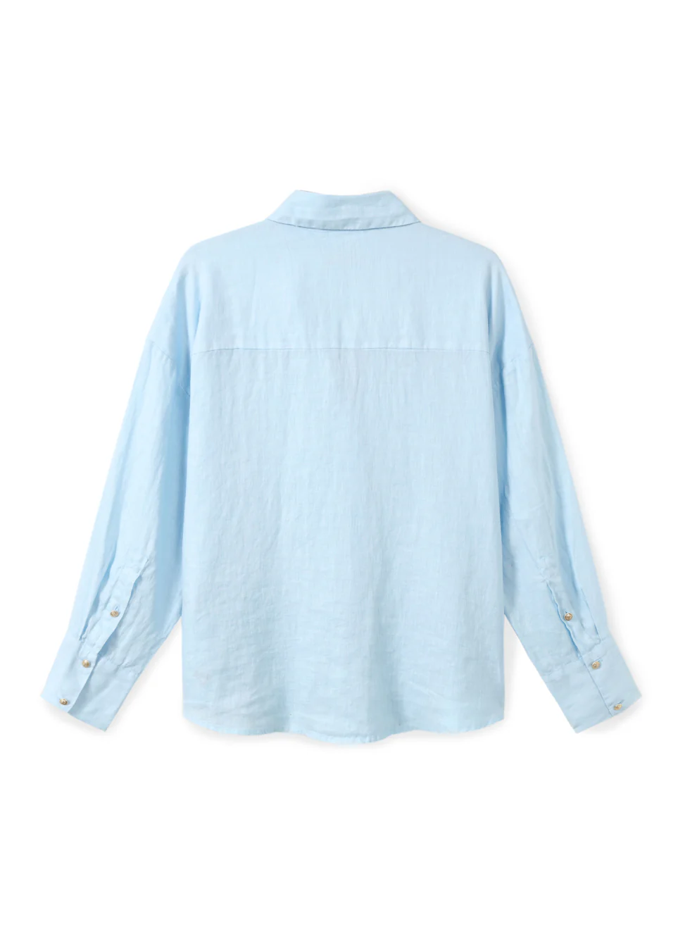 Classic button-down linen shirt - Image 6