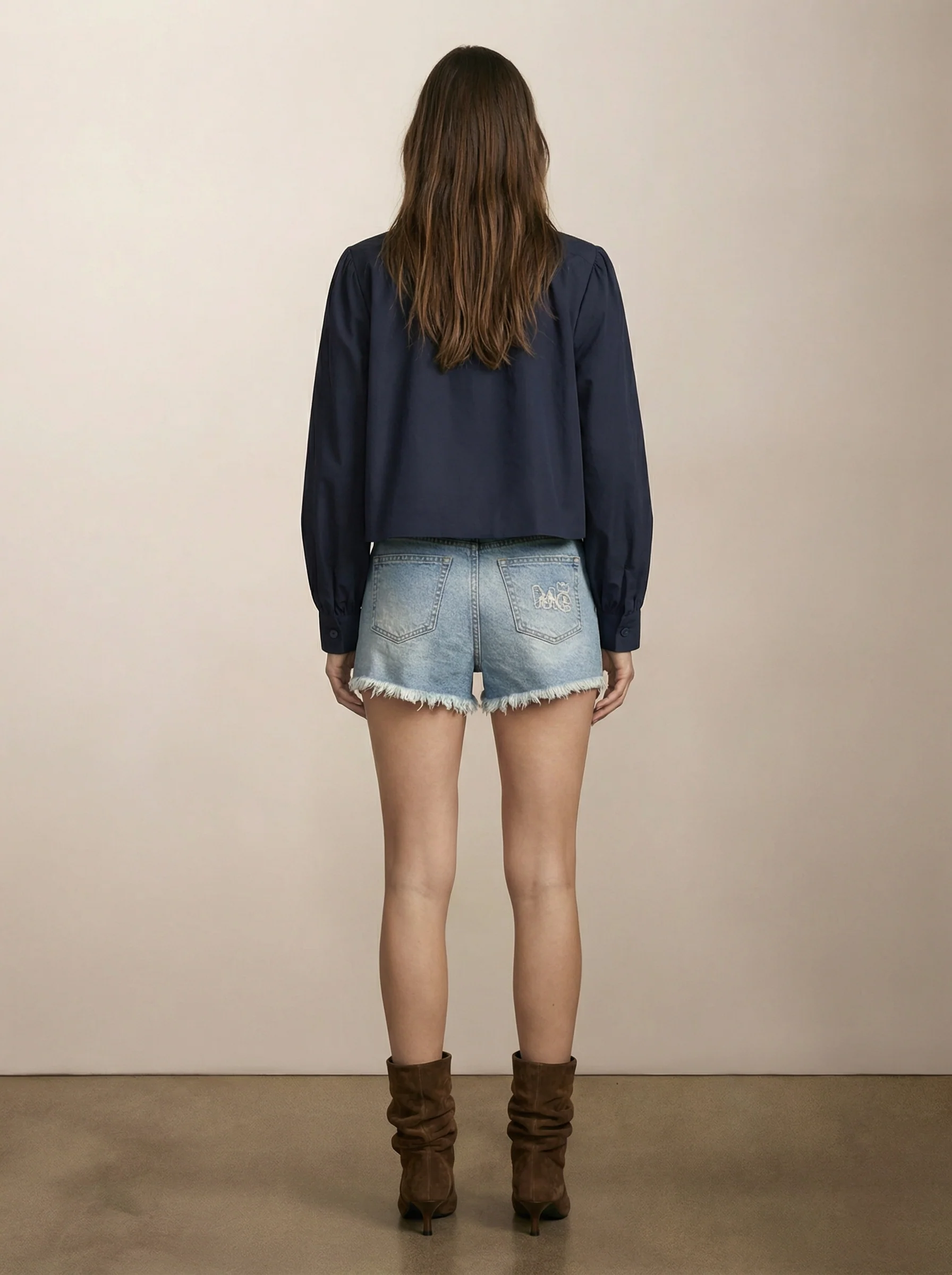 Cropped jacket - Image 4