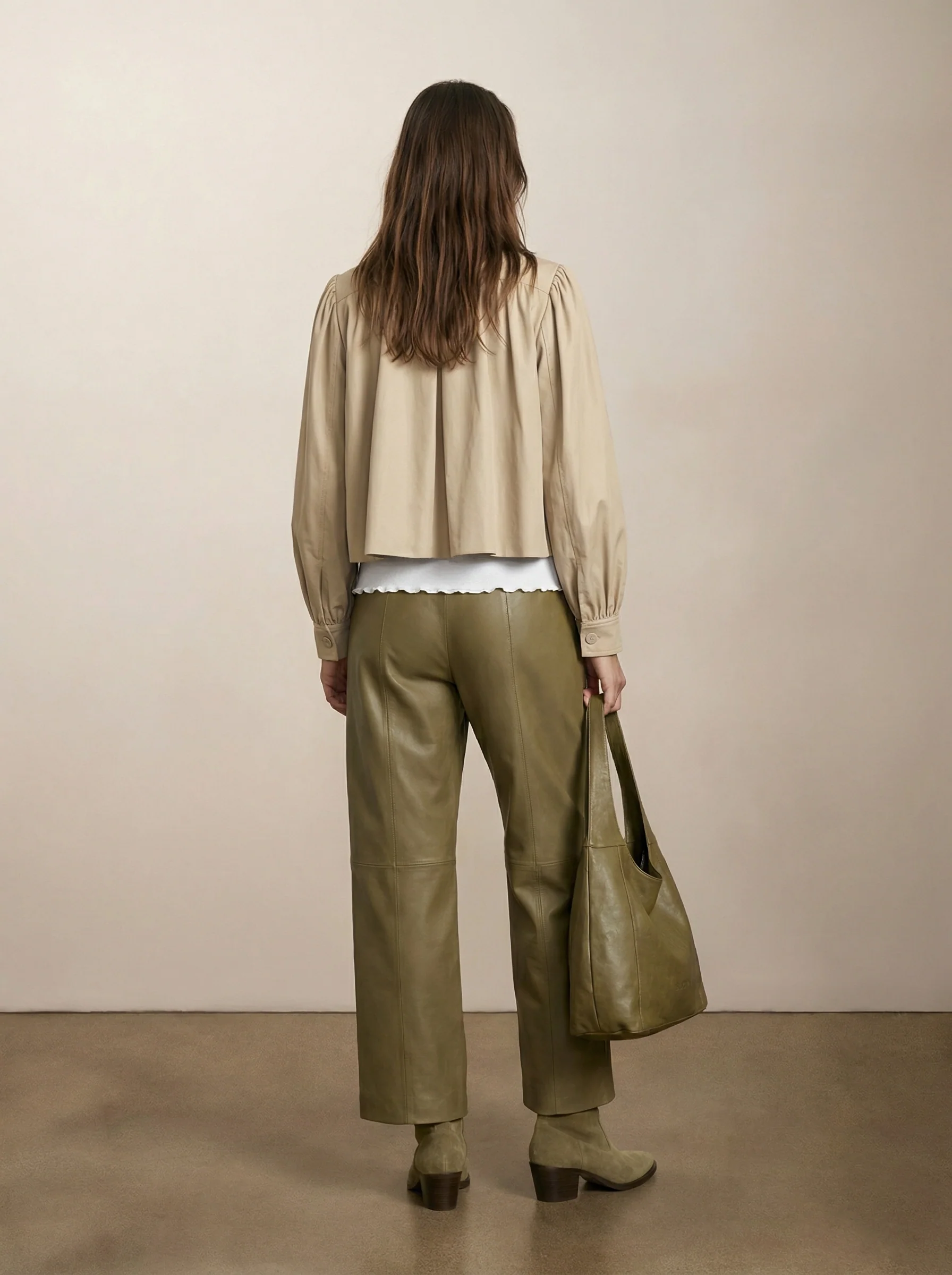 Cropped jacket - Image 4