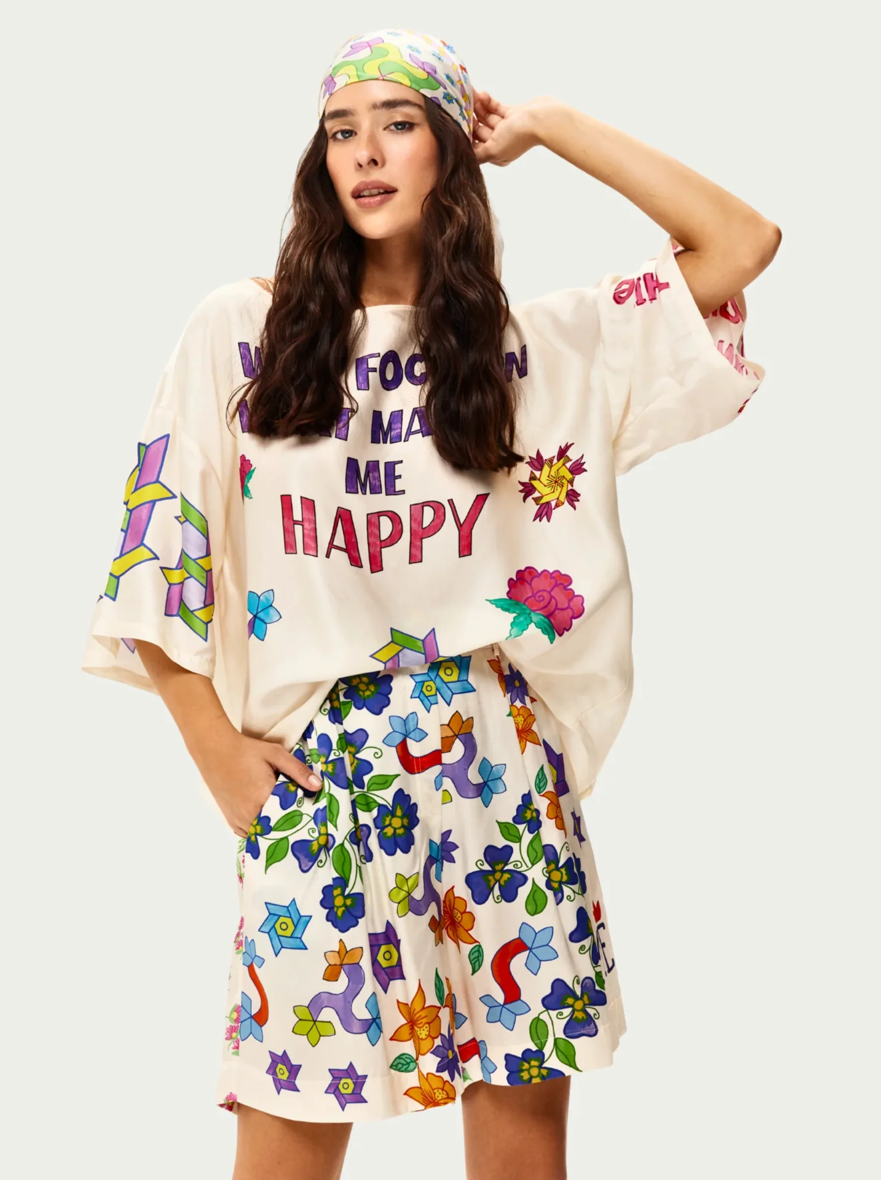 Dina Pleated Shorts - Image 3