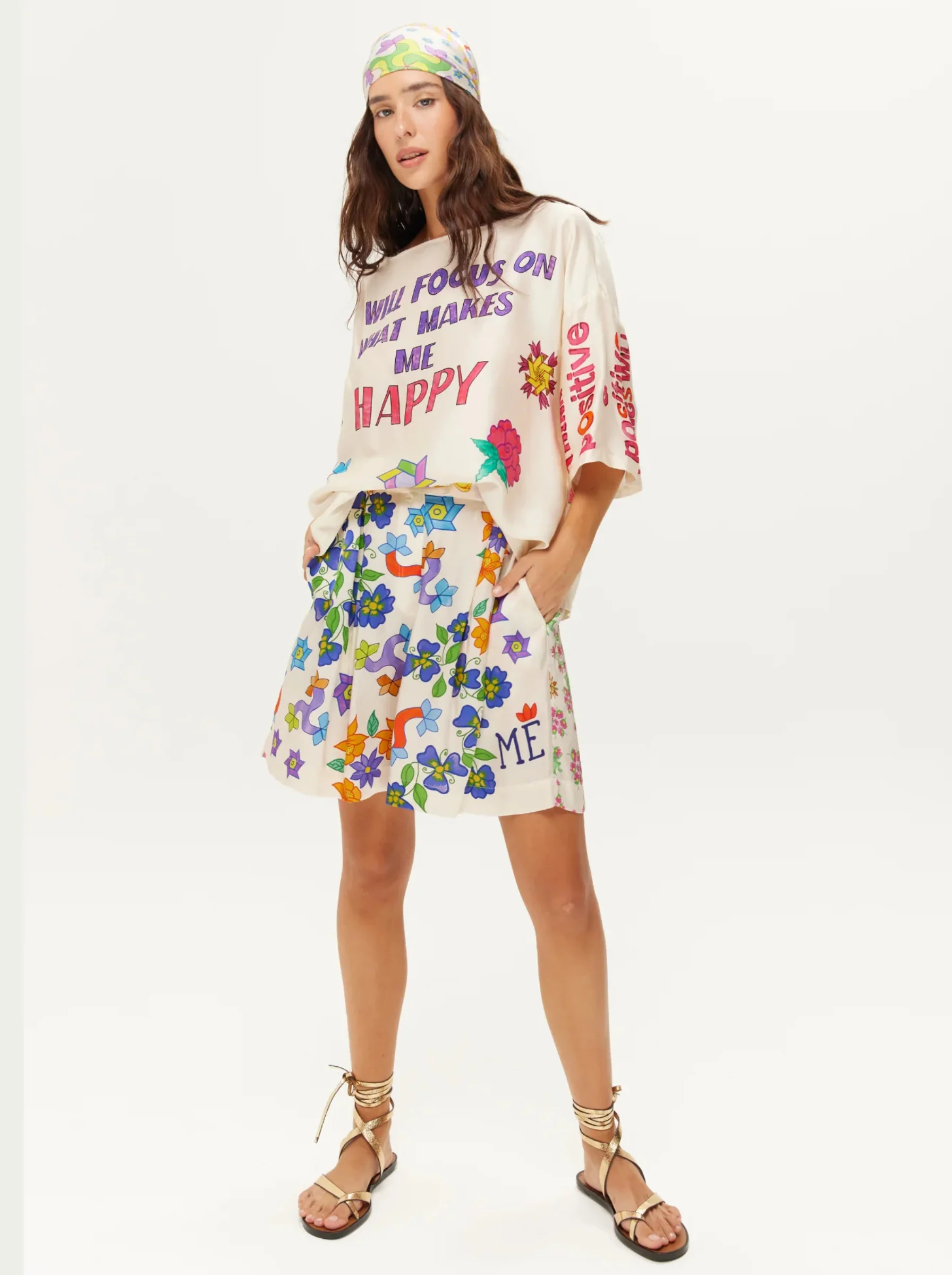 Dina Pleated Shorts - Image 5