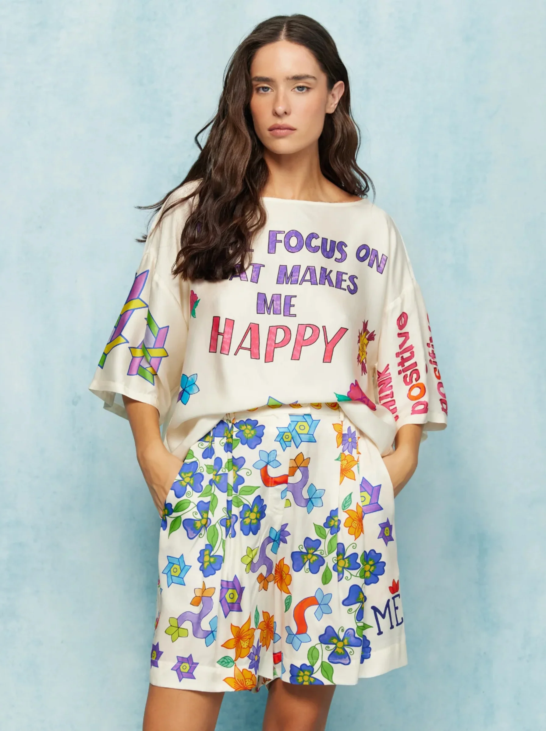 Dina Pleated Shorts - Image 7