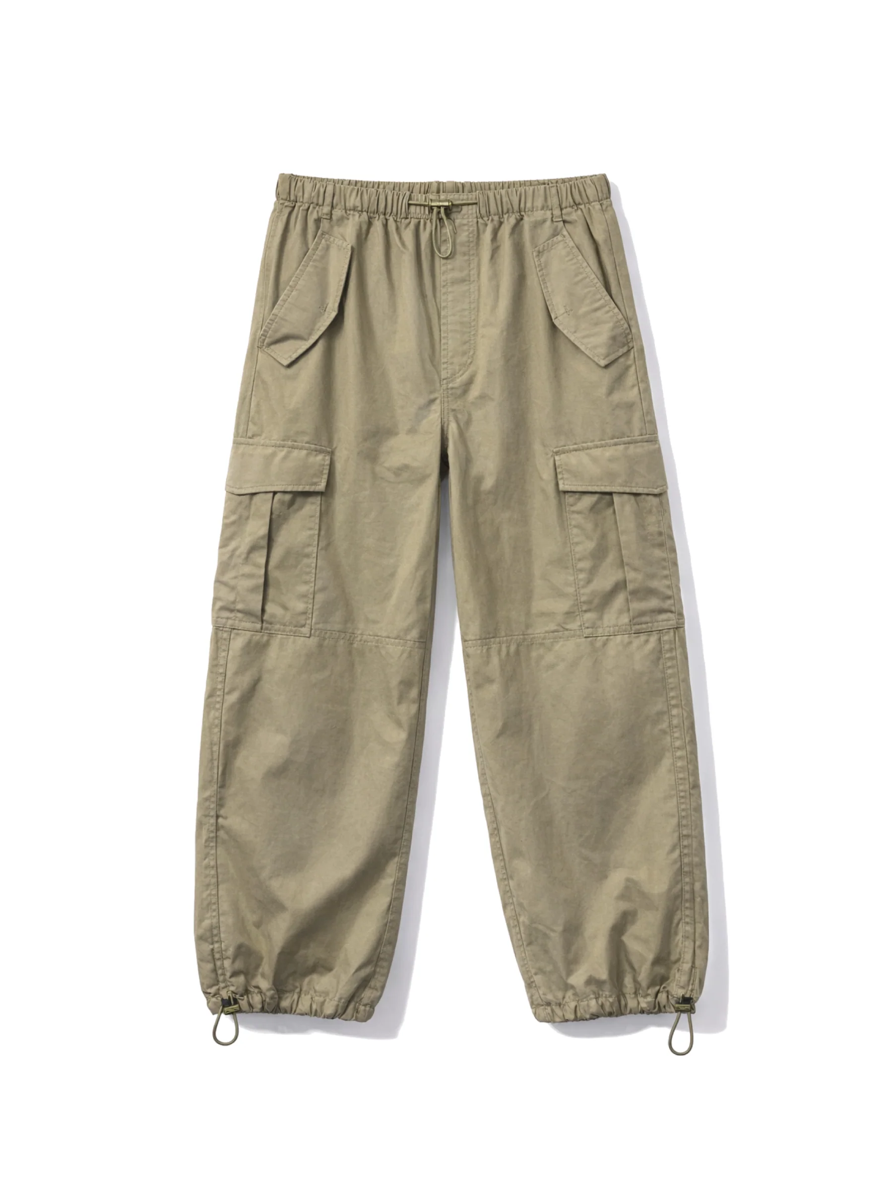 Elastic waist cargo pants - Image 4