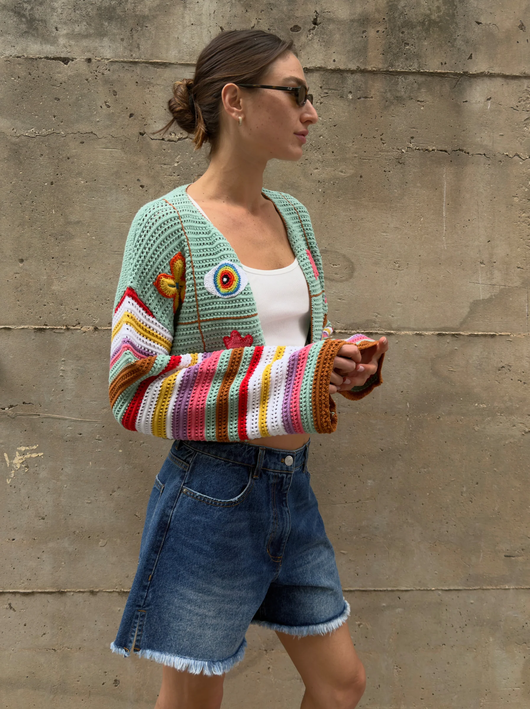 Ibiza Crochet Cardigan