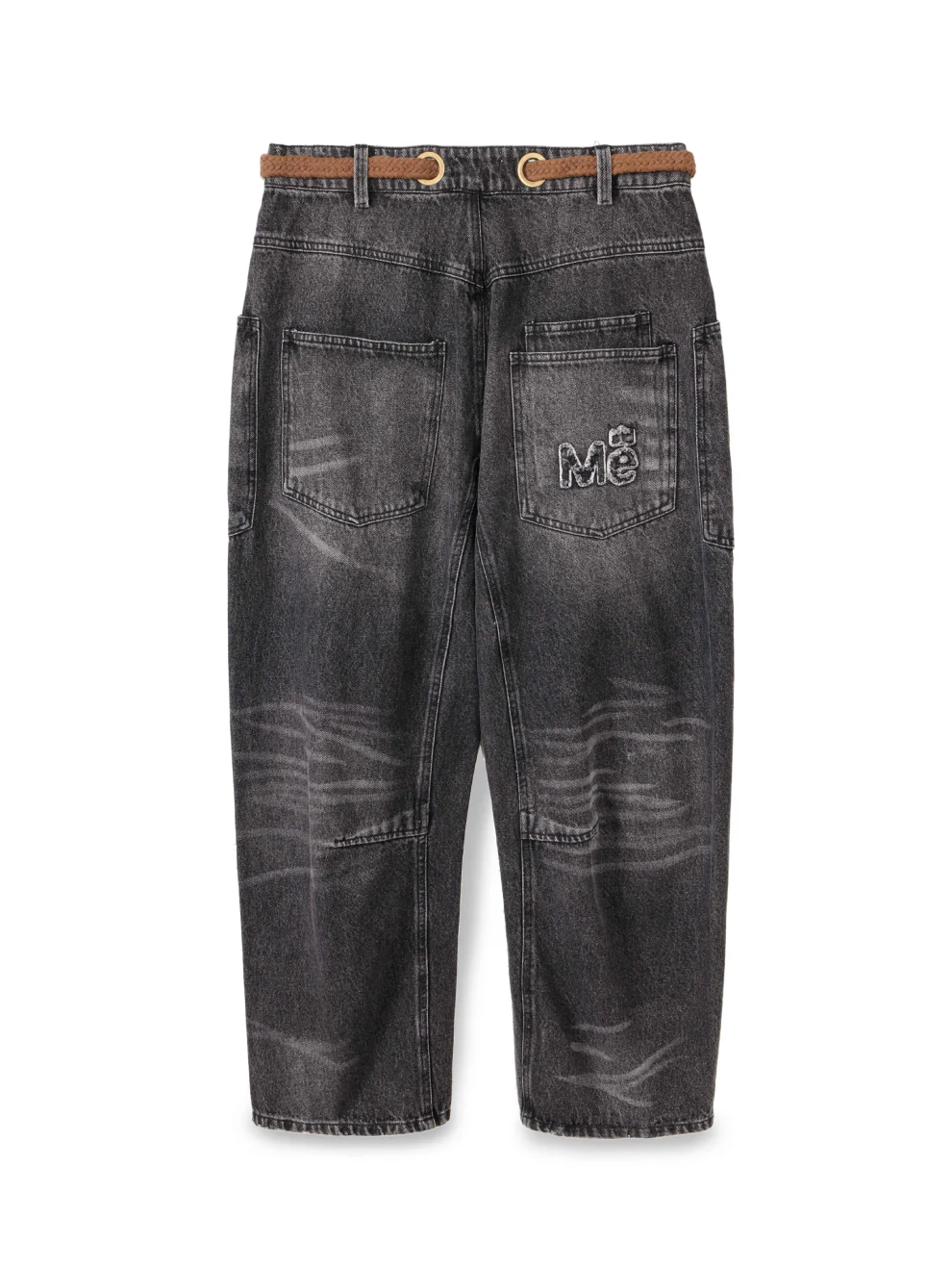 Juno Tapered Leg Jeans & Rope Belt - Image 6