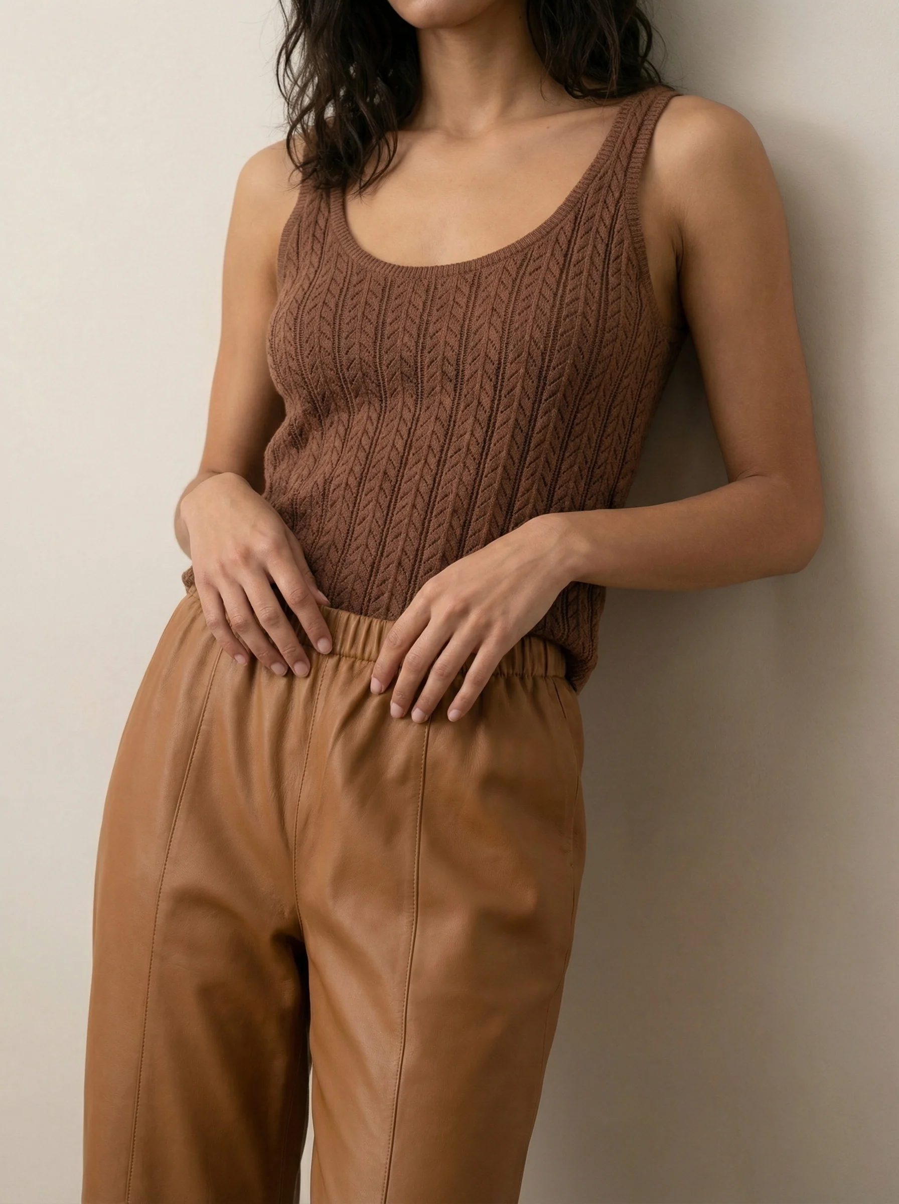 Knitted tank top - Image 3