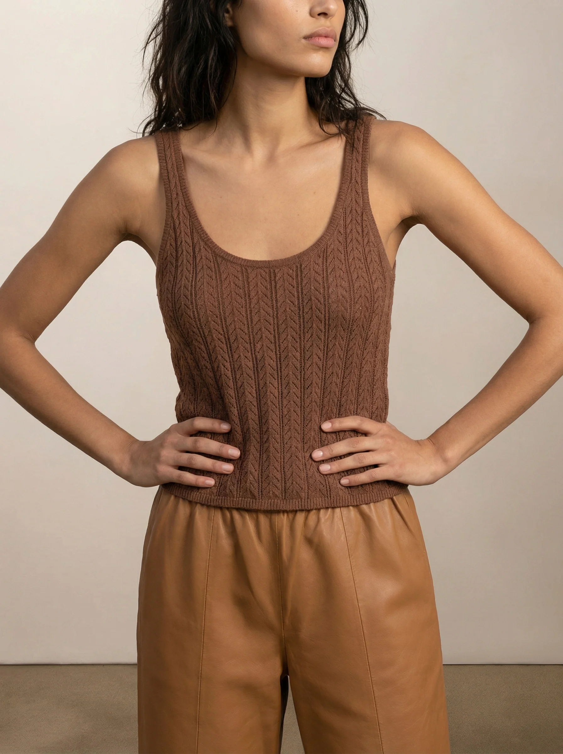 Knitted tank top - Image 4