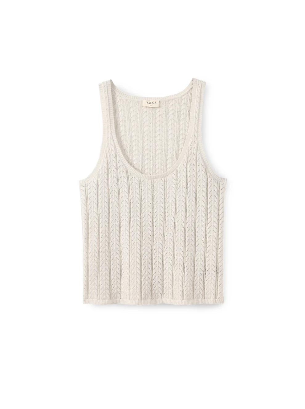 Knitted tank top