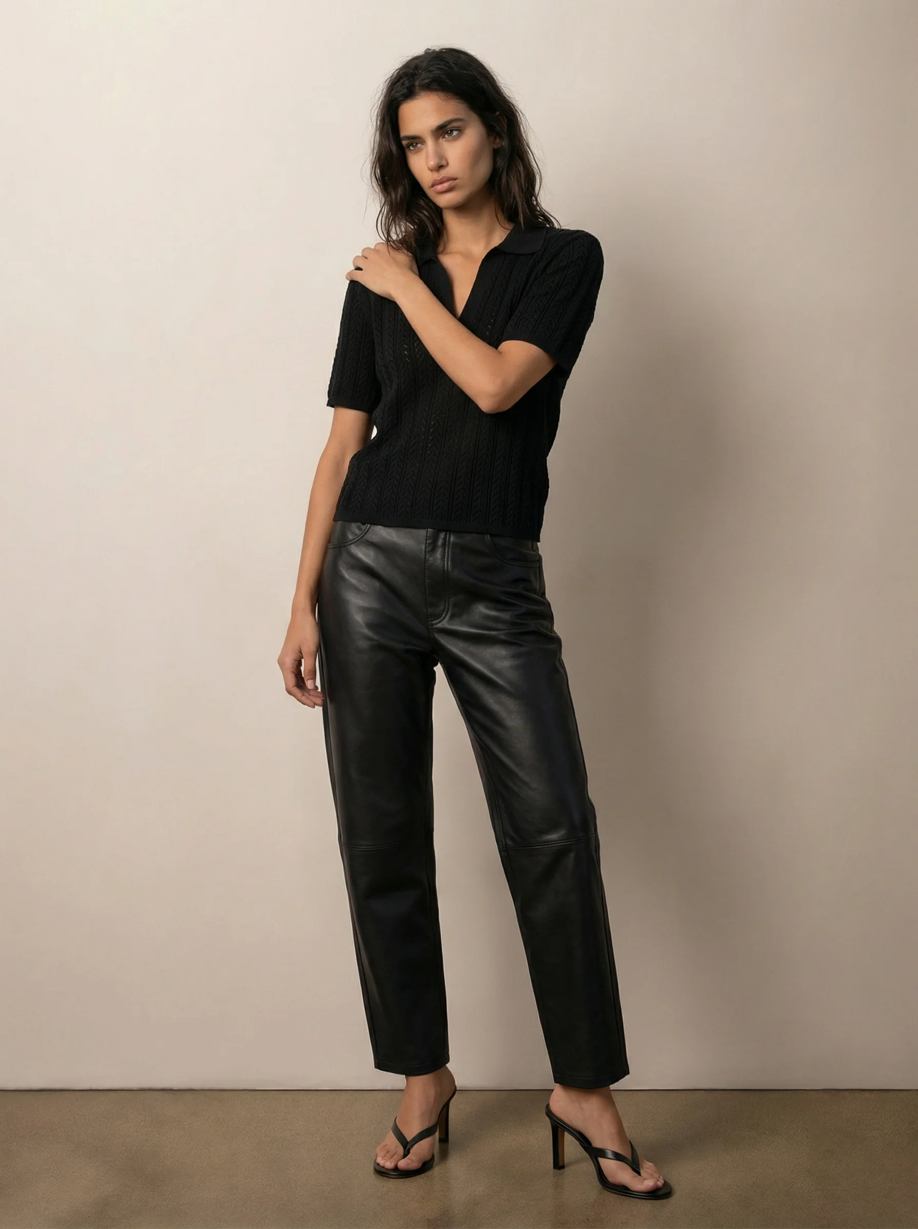 Leather pants