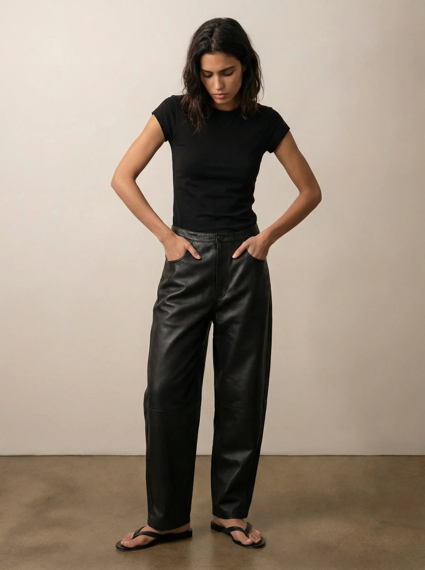 Leather pants