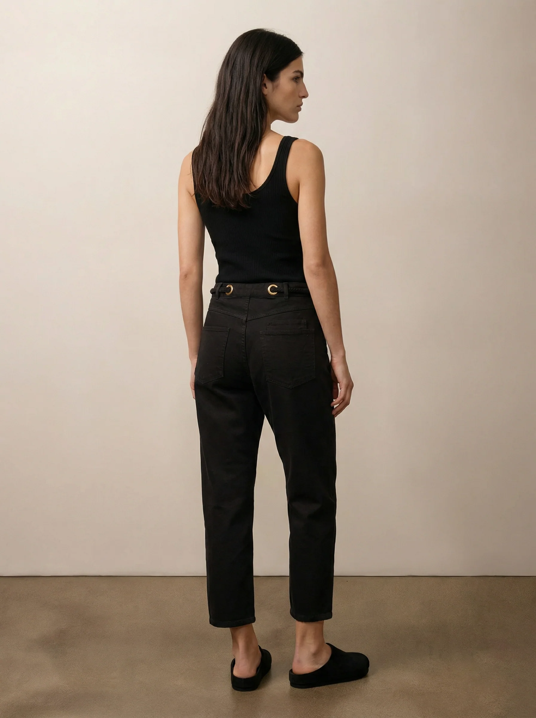 Pants with String Belt - Image 4