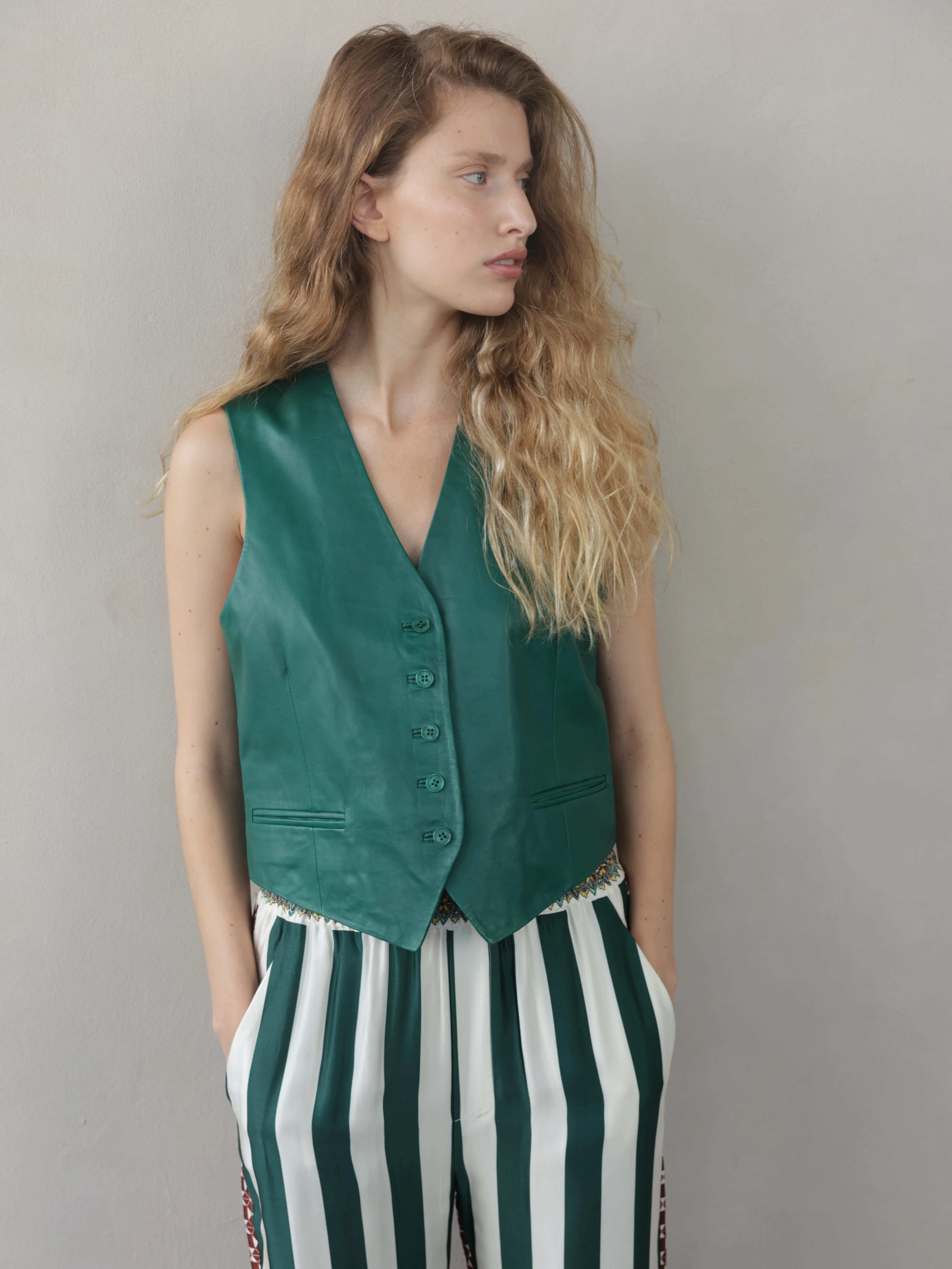 Leather Vest - Image 4