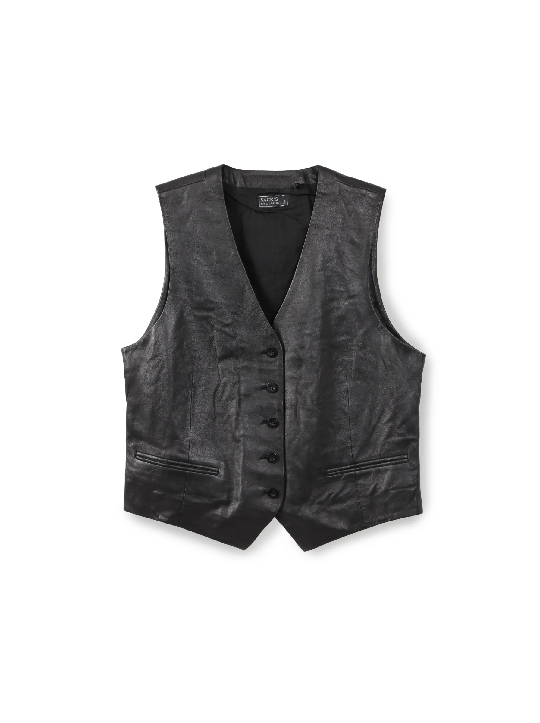 Leather vest