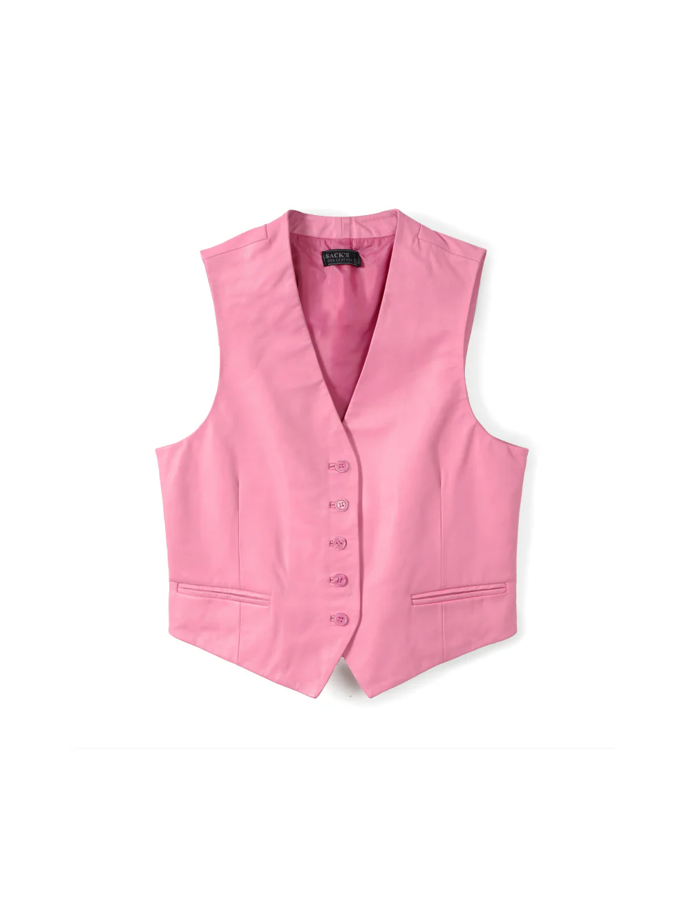 Leather vest