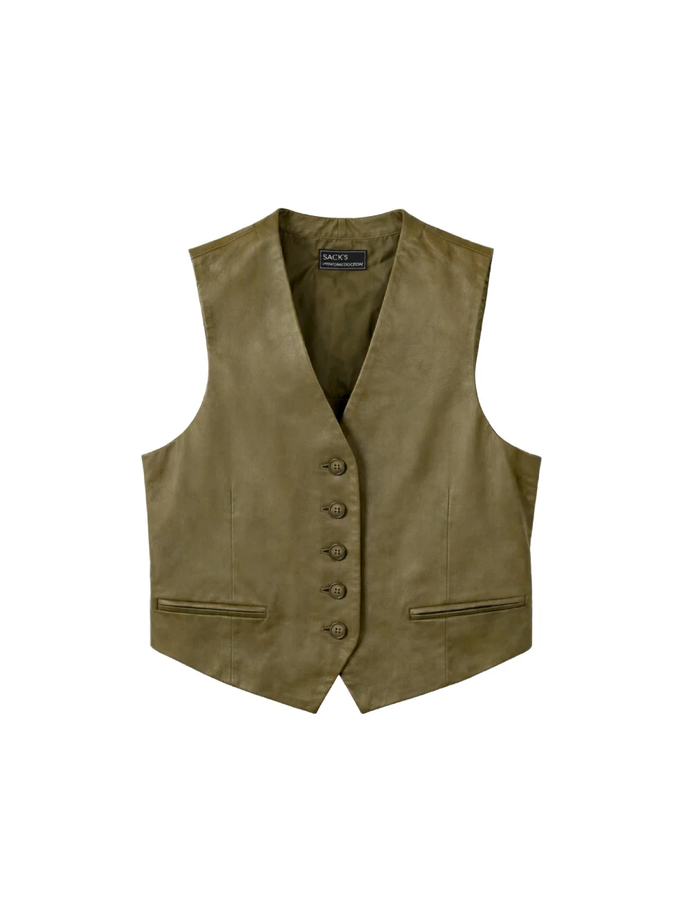 Leather vest