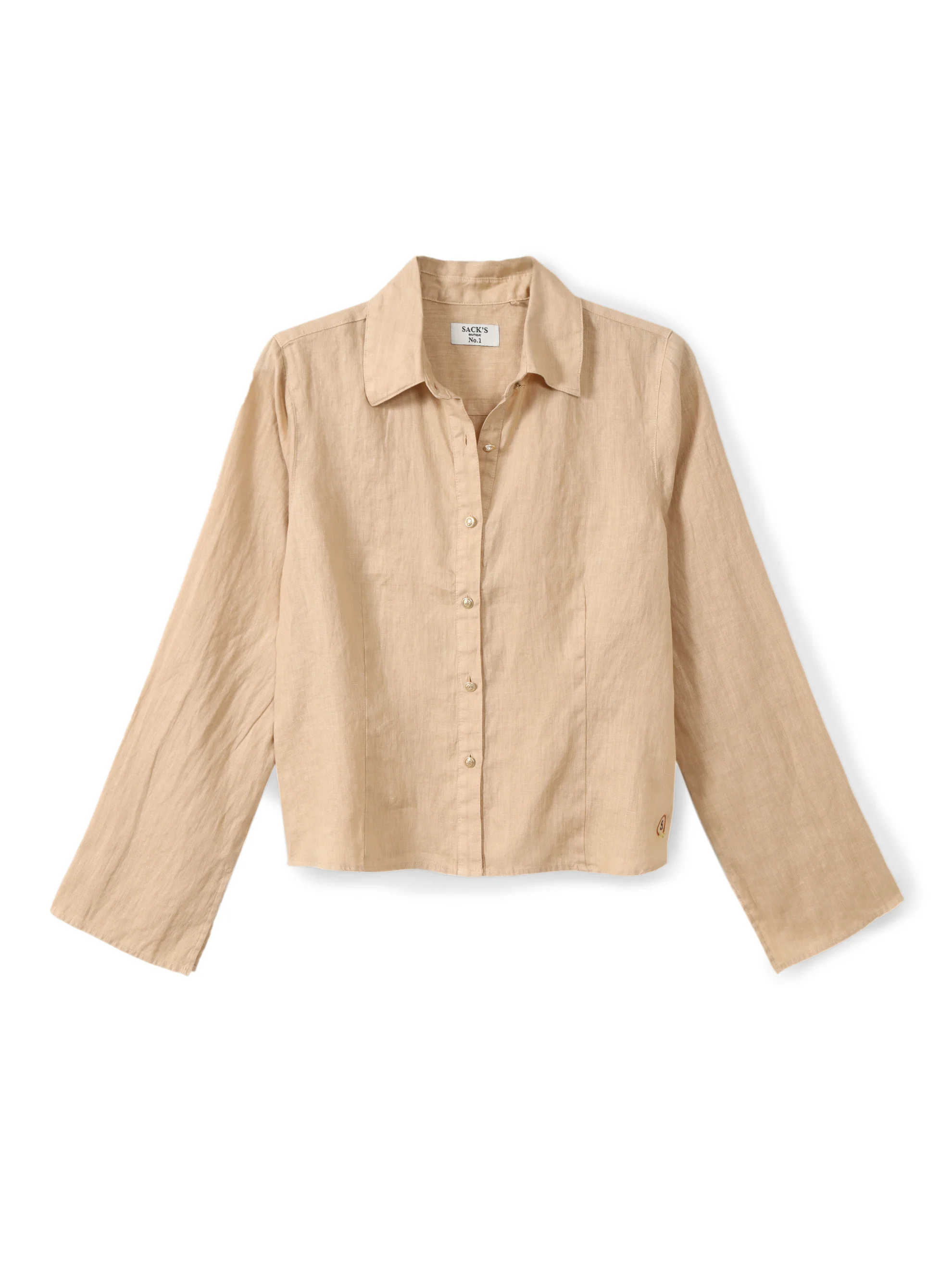 Linen button-down shirt - Image 2