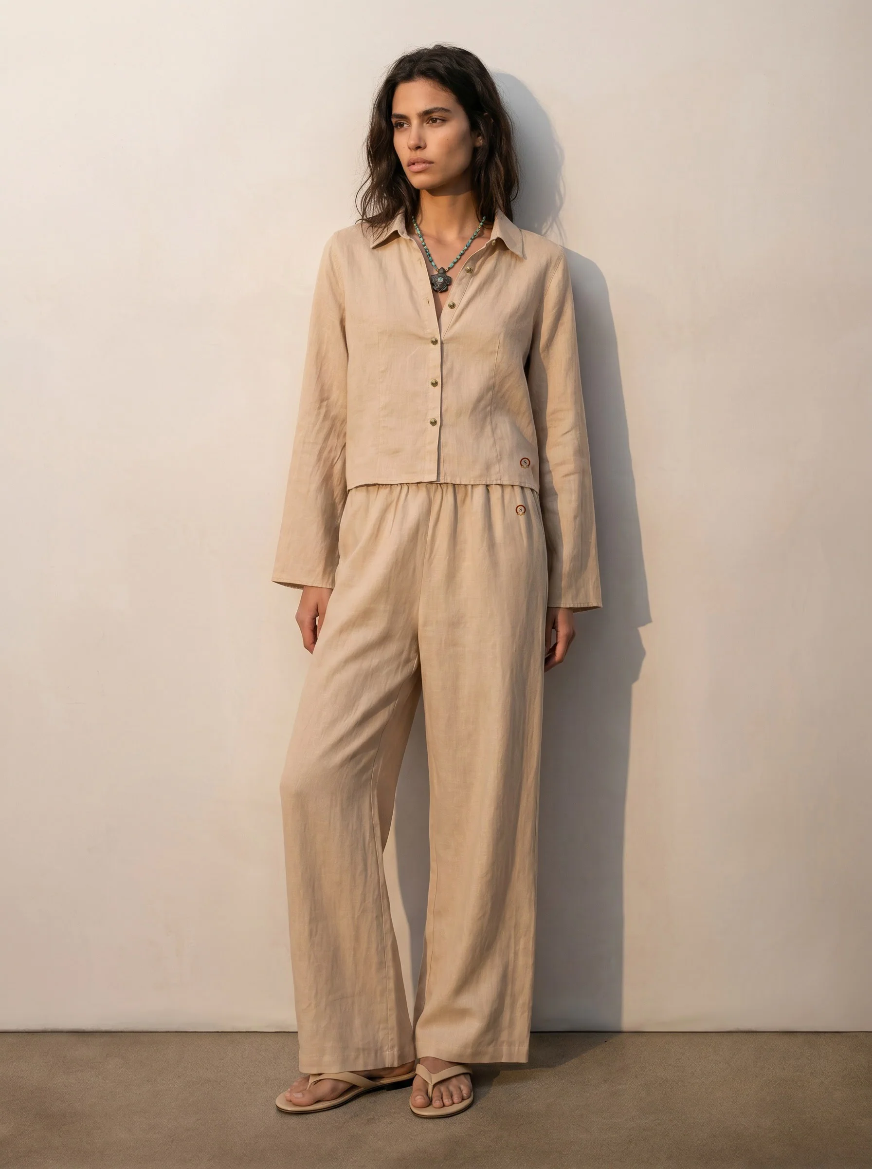 Linen button-down shirt - Image 3