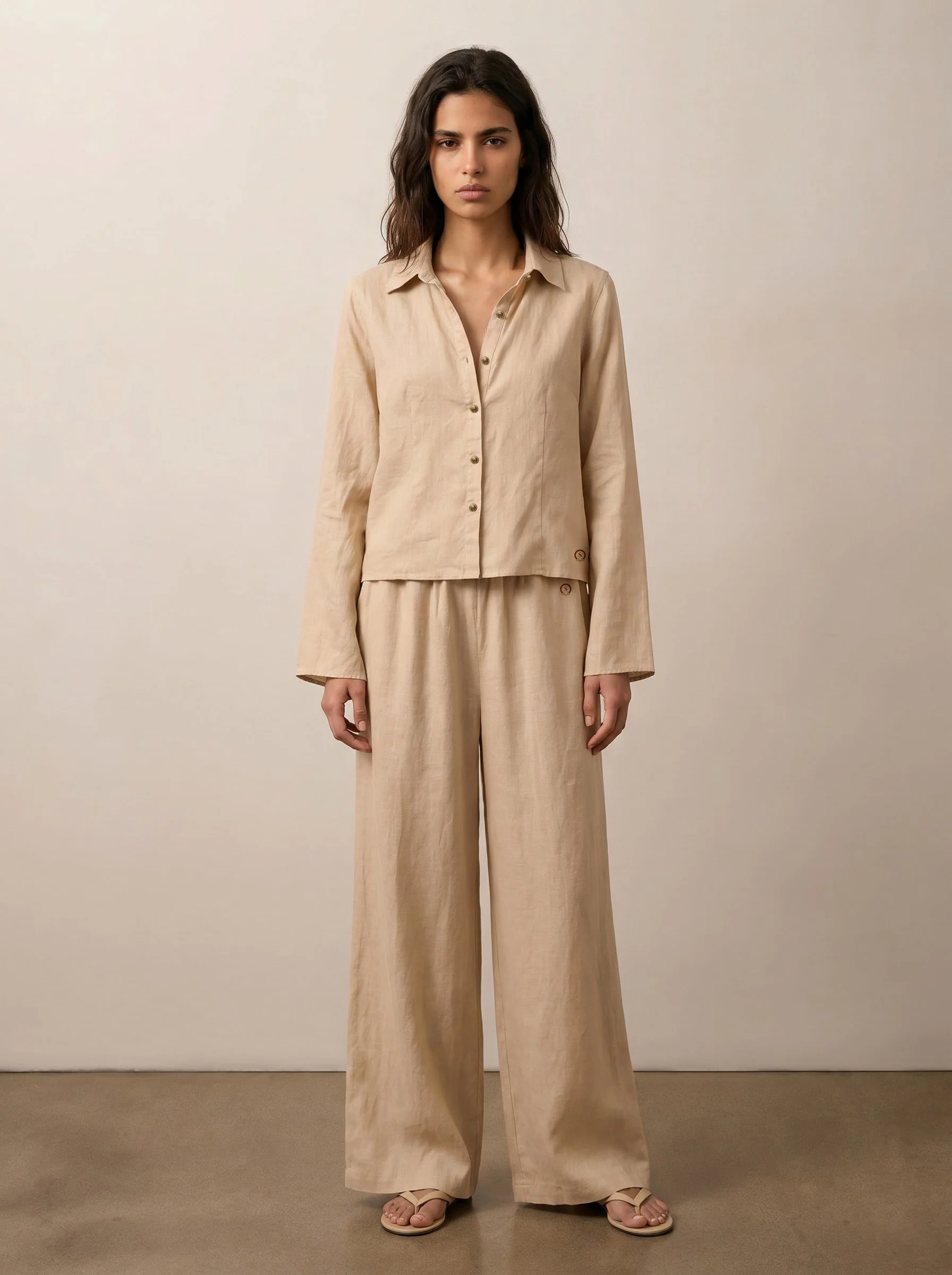 Linen button-down shirt - Image 4