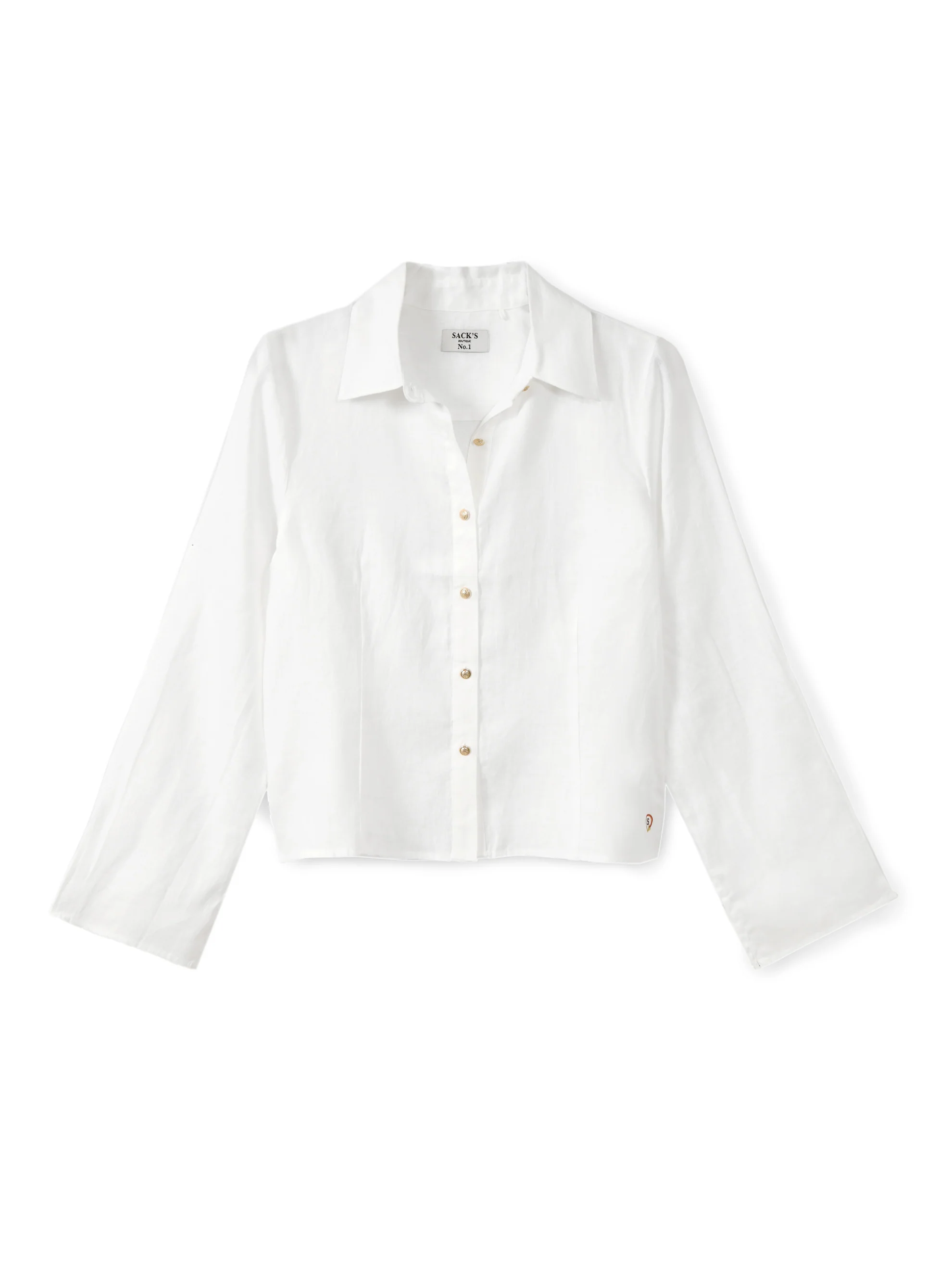 Linen button-down shirt - Image 2