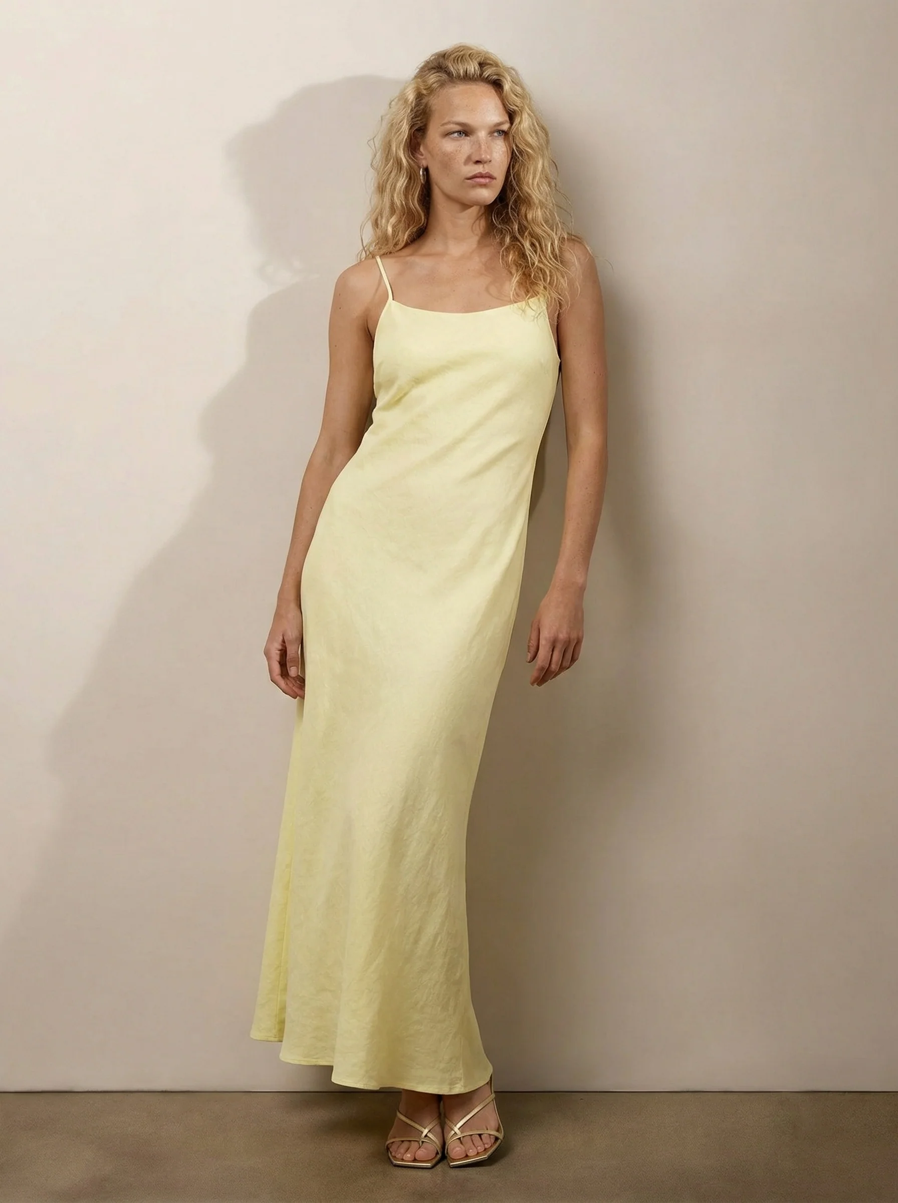 Linen camisole dress - Image 3