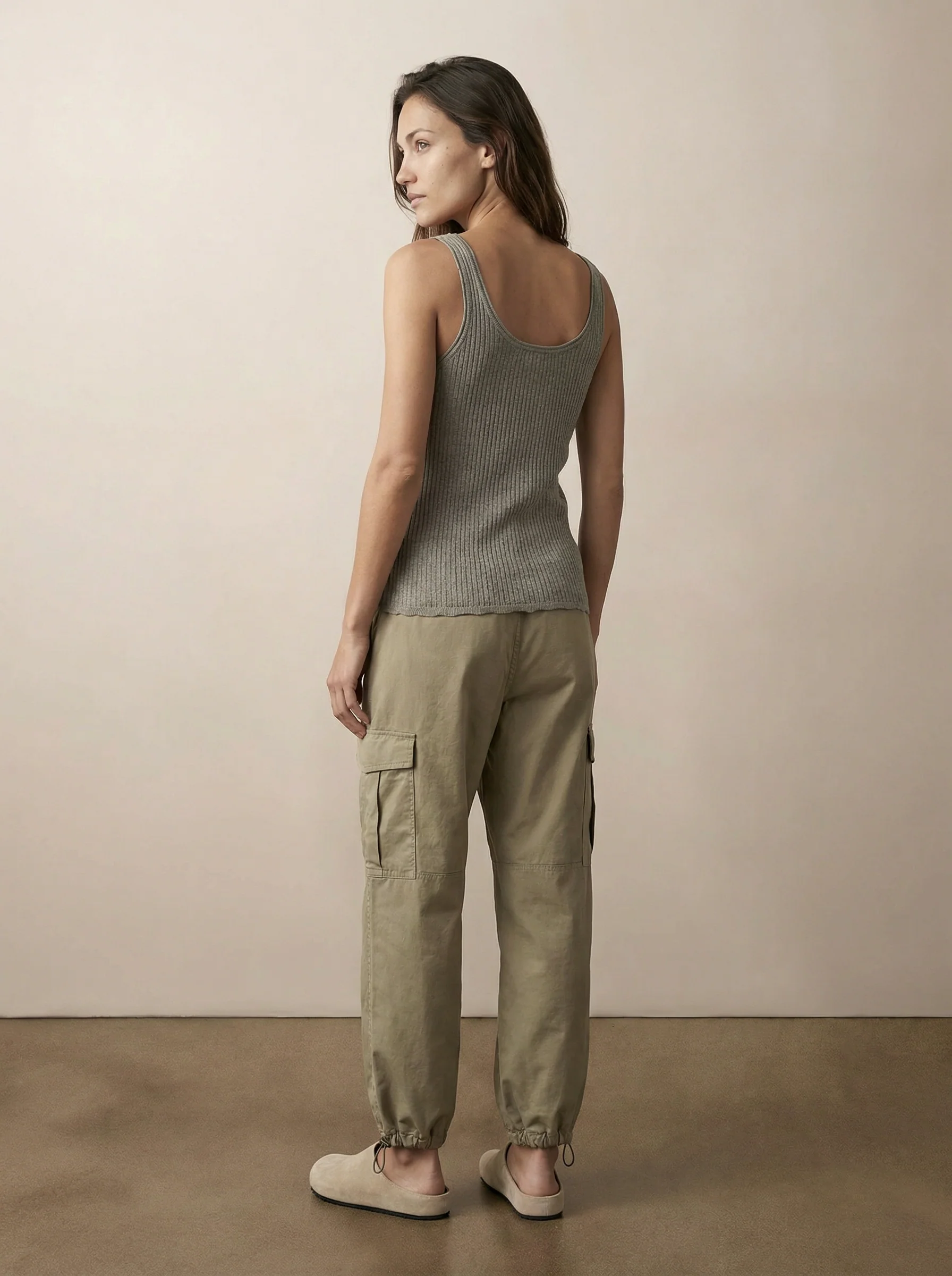 Linen knit tank top - Image 4