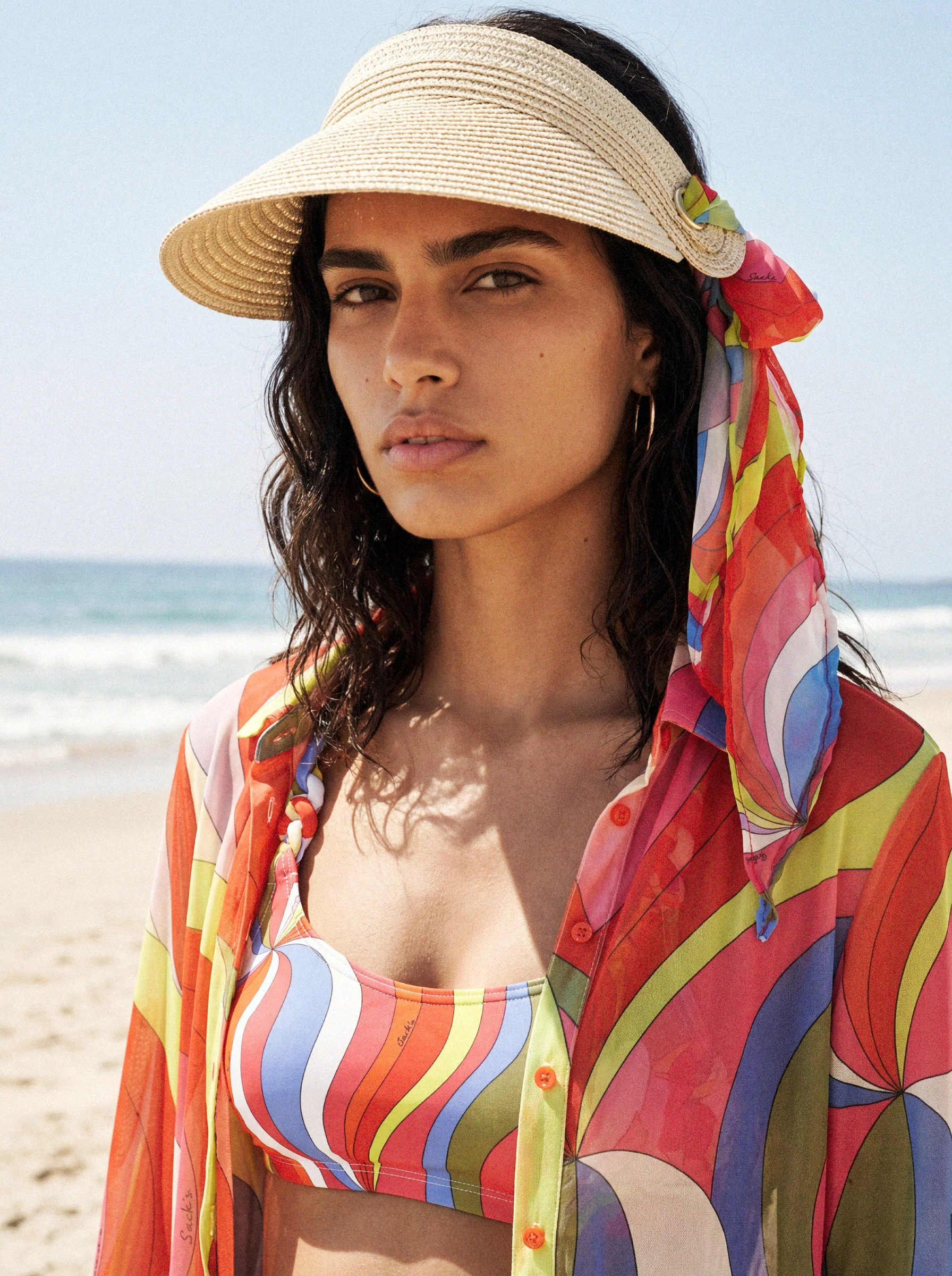 Mesh Button-down shirt - Image 5