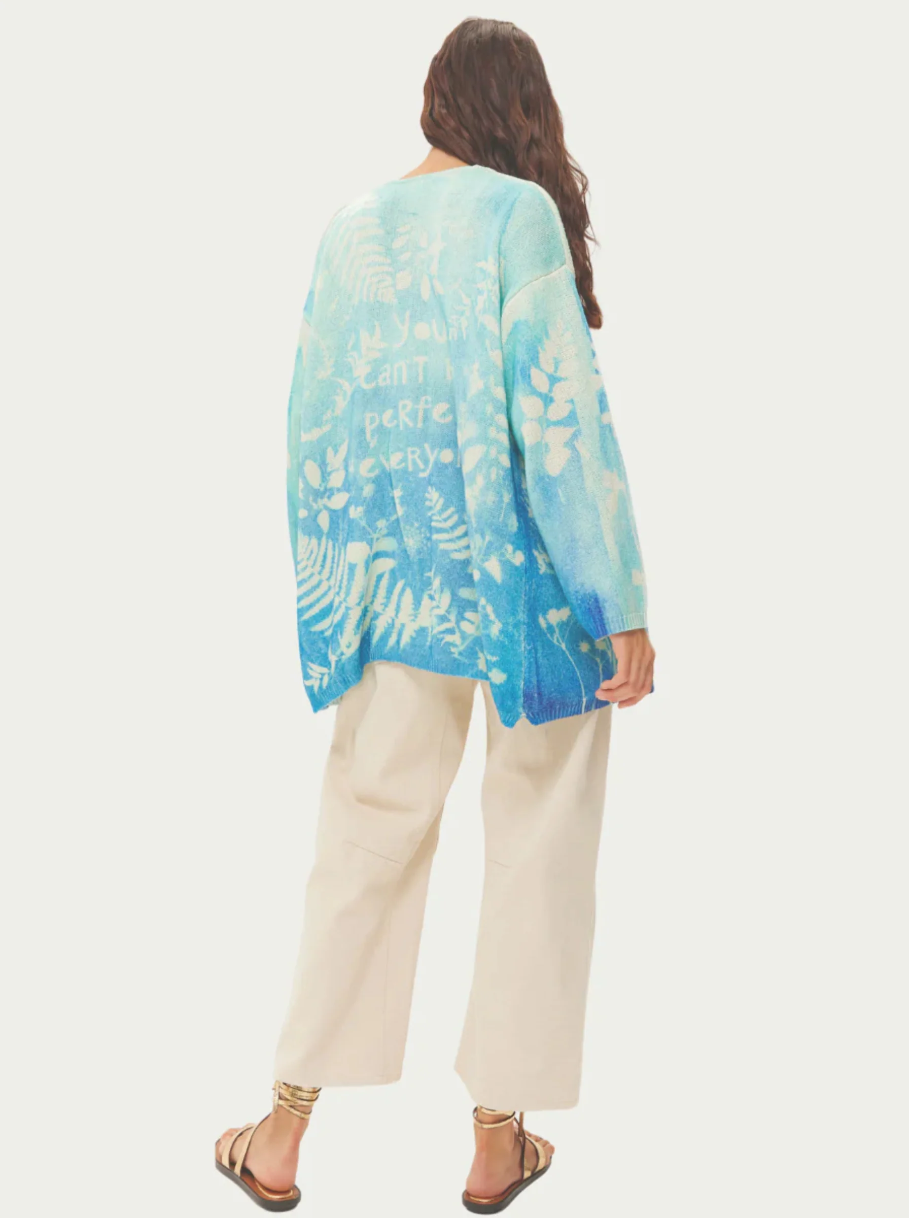 Mykonos Printed Cardigan - Image 2