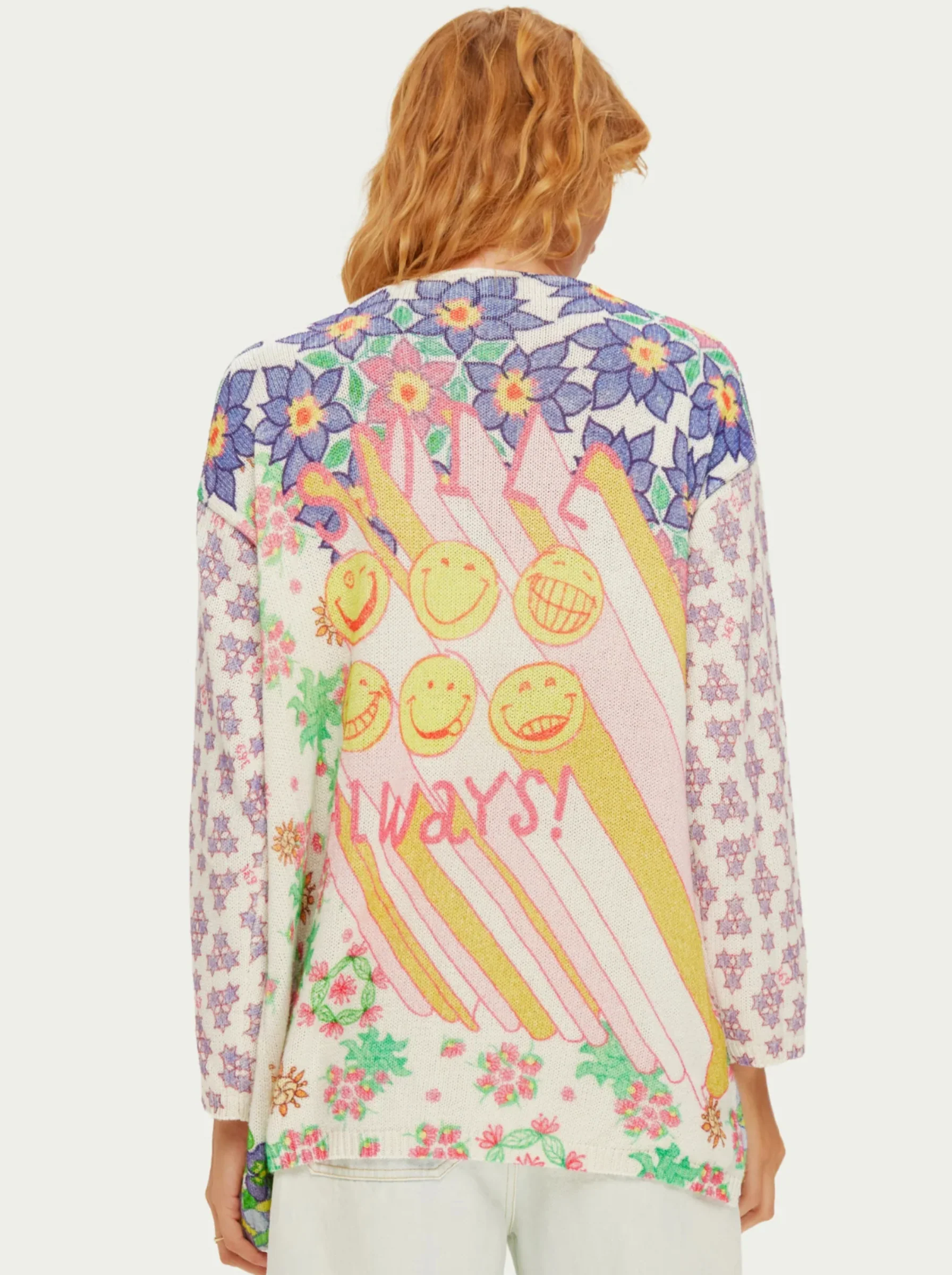 Mykonos Printed Cardigan - Image 4