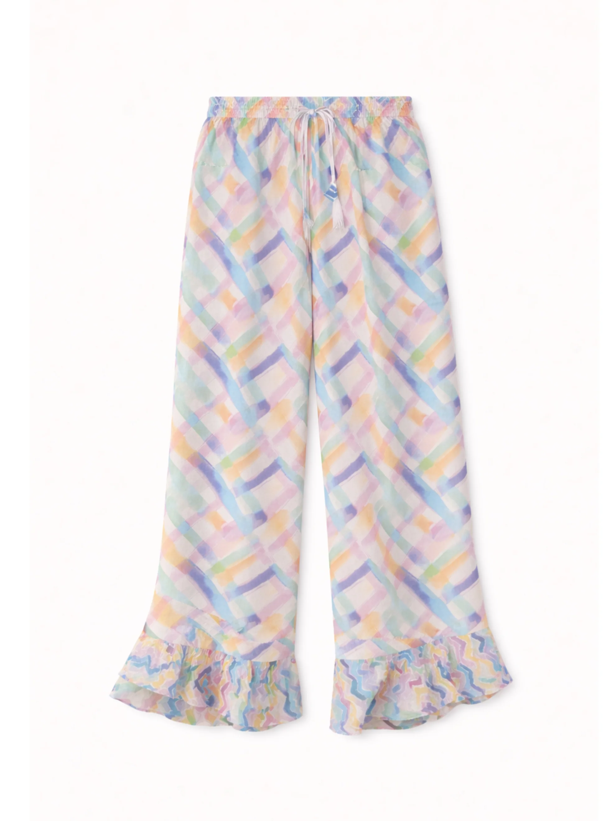 Rosie Ruffled Wide Leg Pants - Image 4