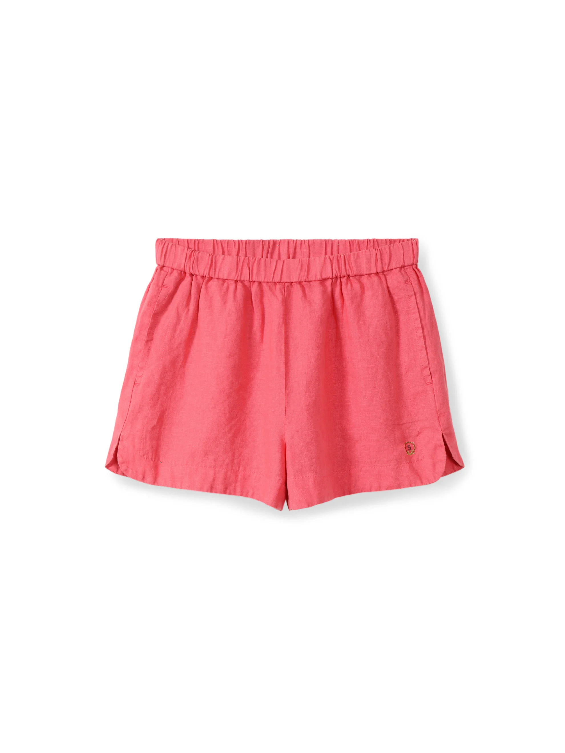Rubber Linen shorts