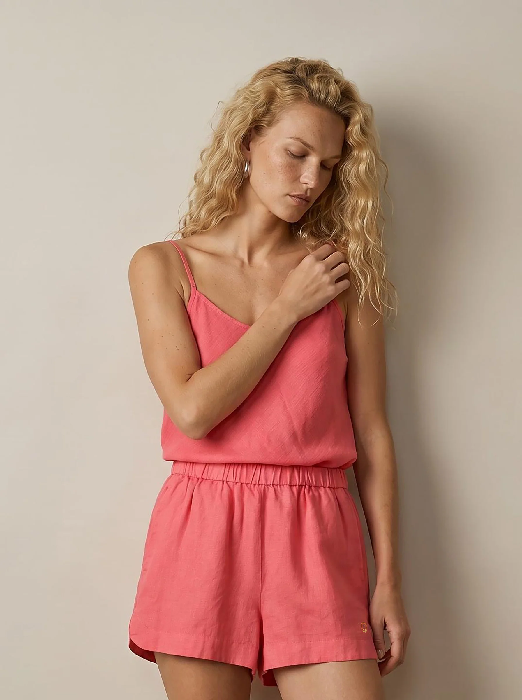 Rubber Linen shorts - Image 2