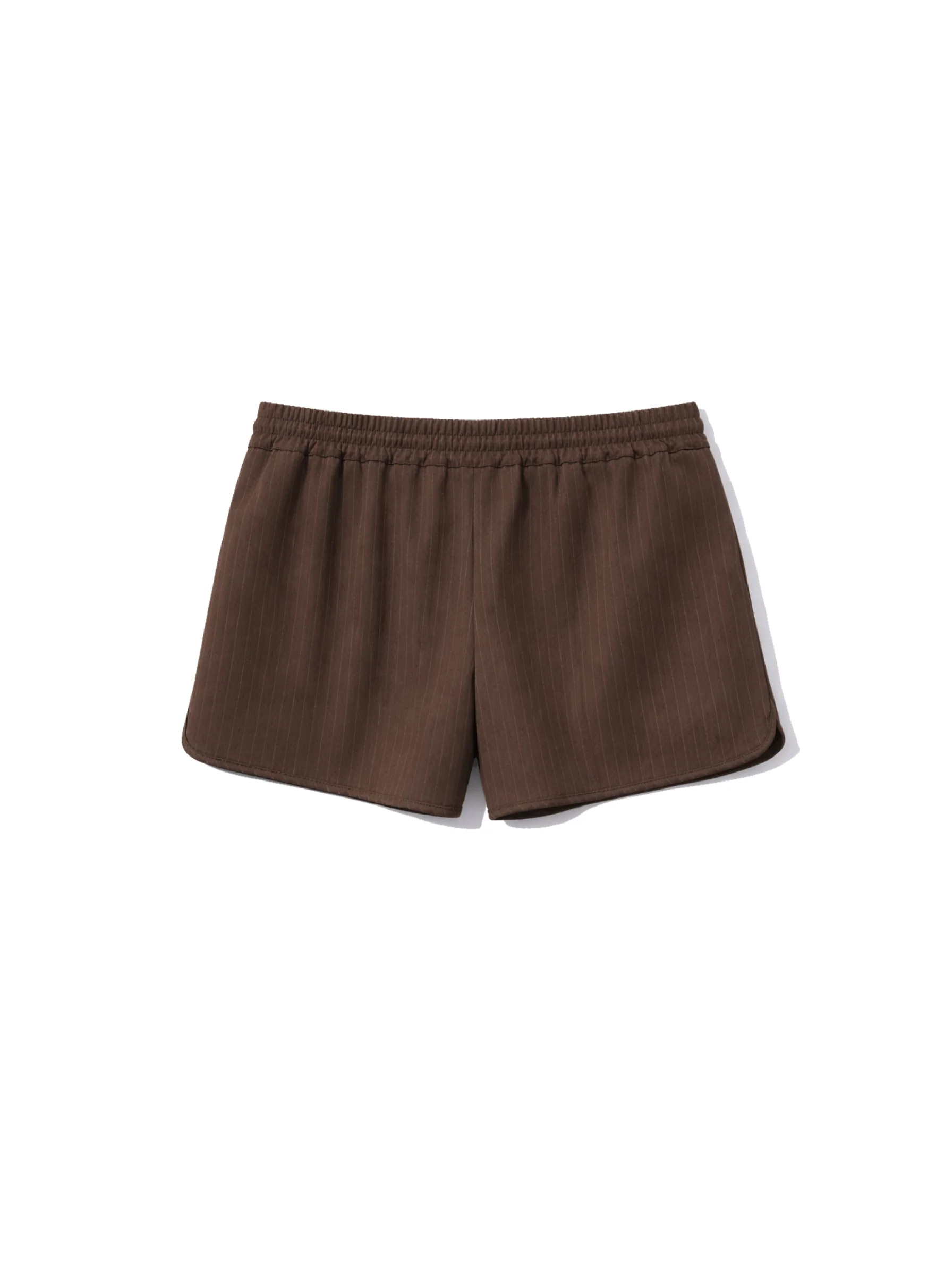 Rubber shorts with grease stripes - Image 2