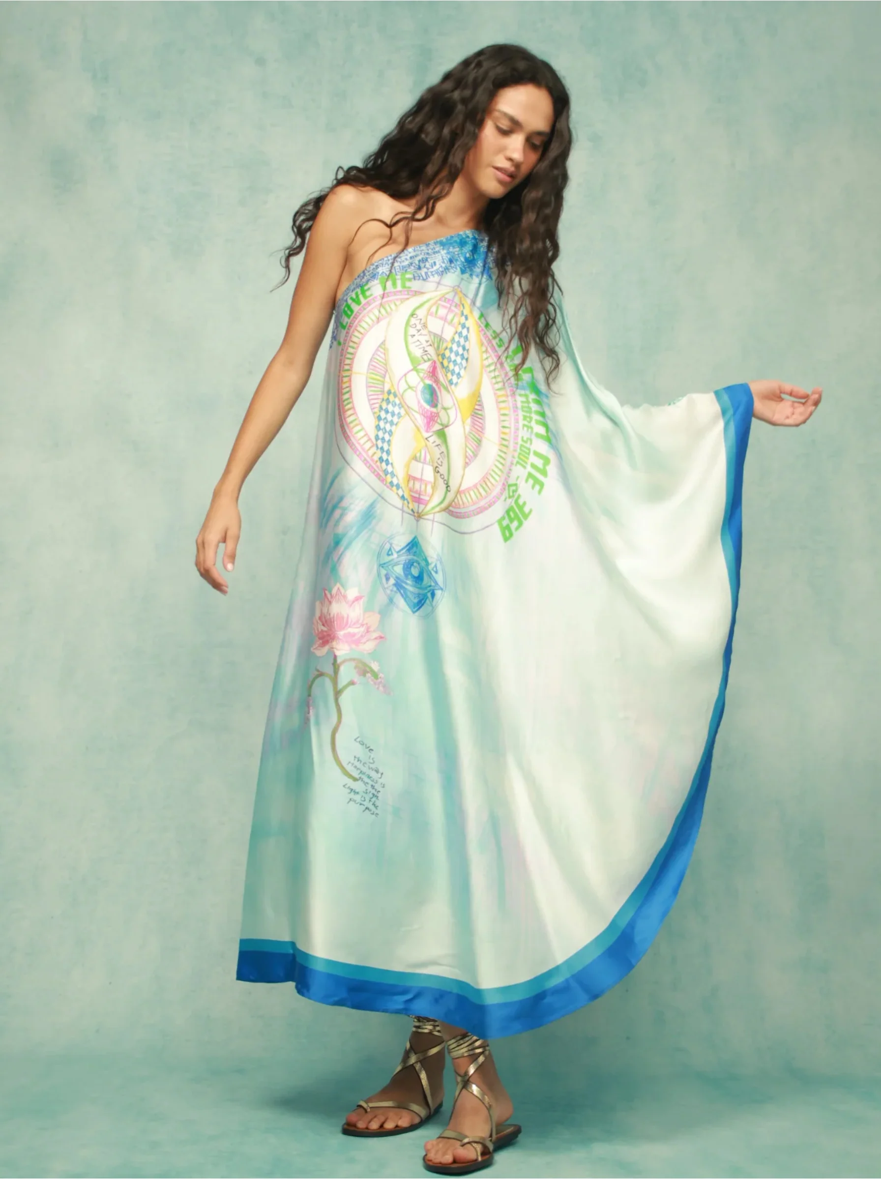 Sol One Shoulder Dress - Image 4